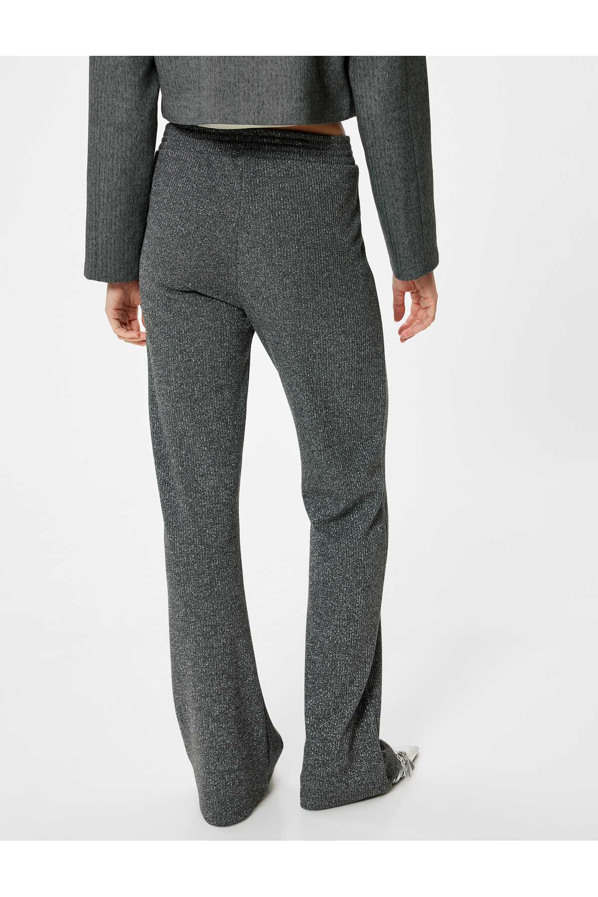 شلوار گشاد آجدار