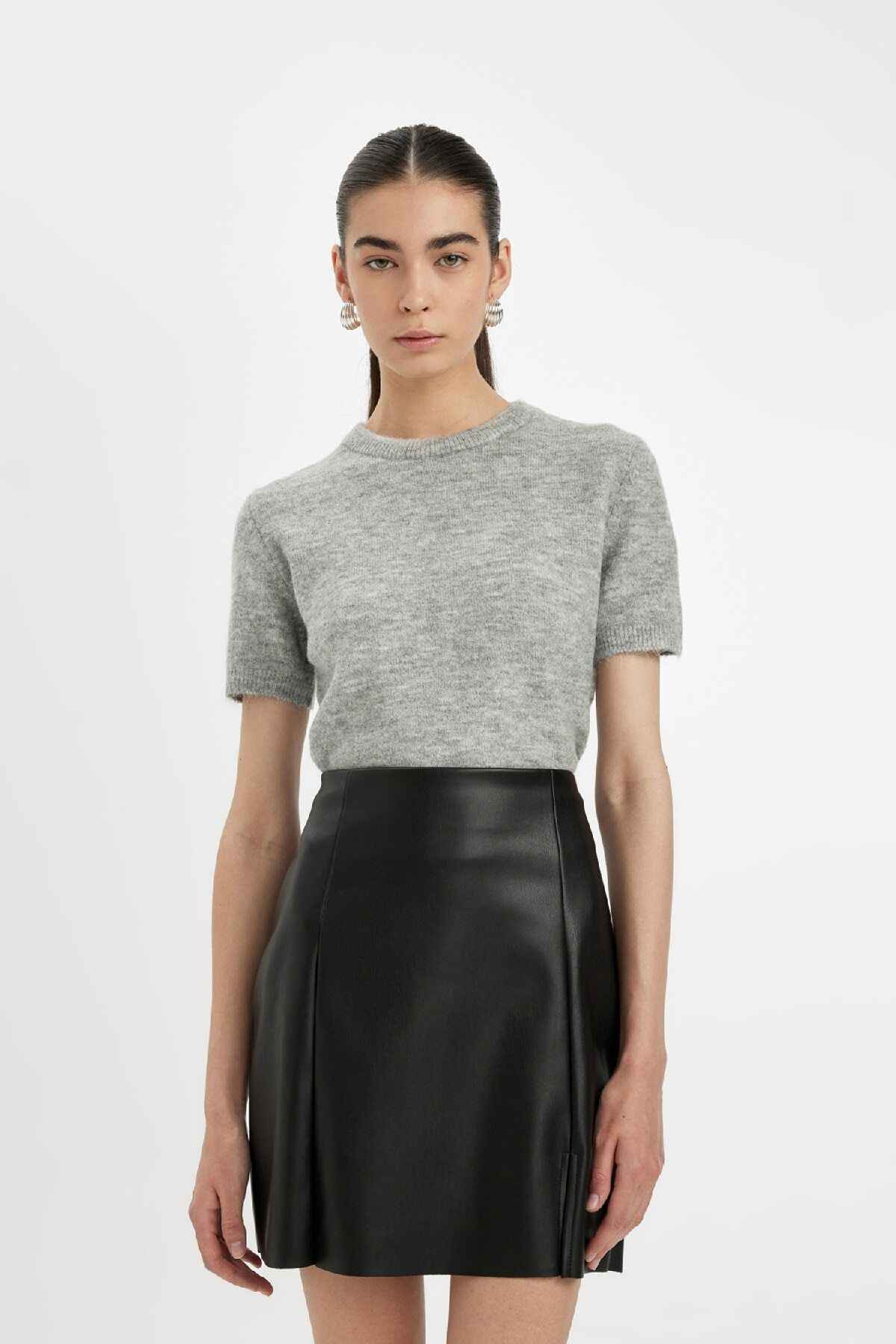 ژاکت یقه ای با تناسب معمولی