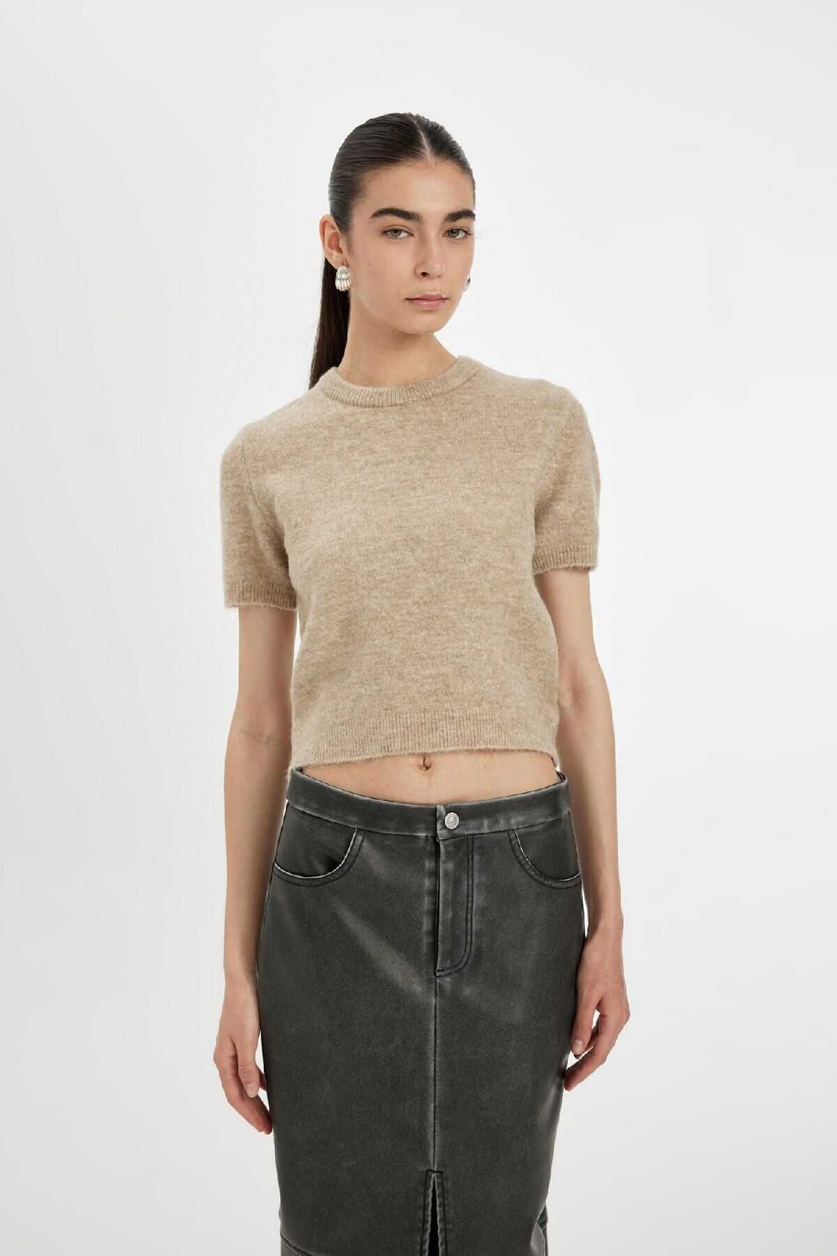 ژاکت یقه ای با تناسب معمولی