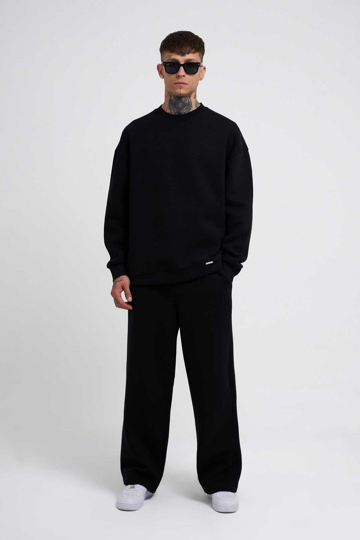 شلوار گرمکن مردانه گشاد قرمز