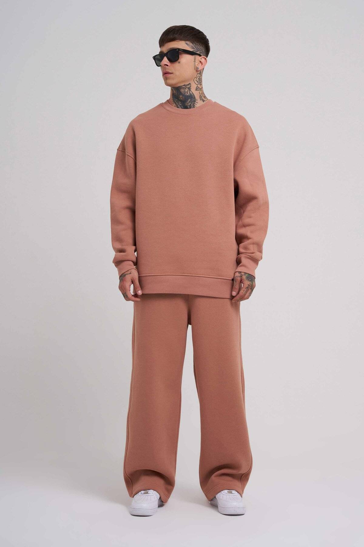 شلوار گرمکن مردانه گشاد قرمز