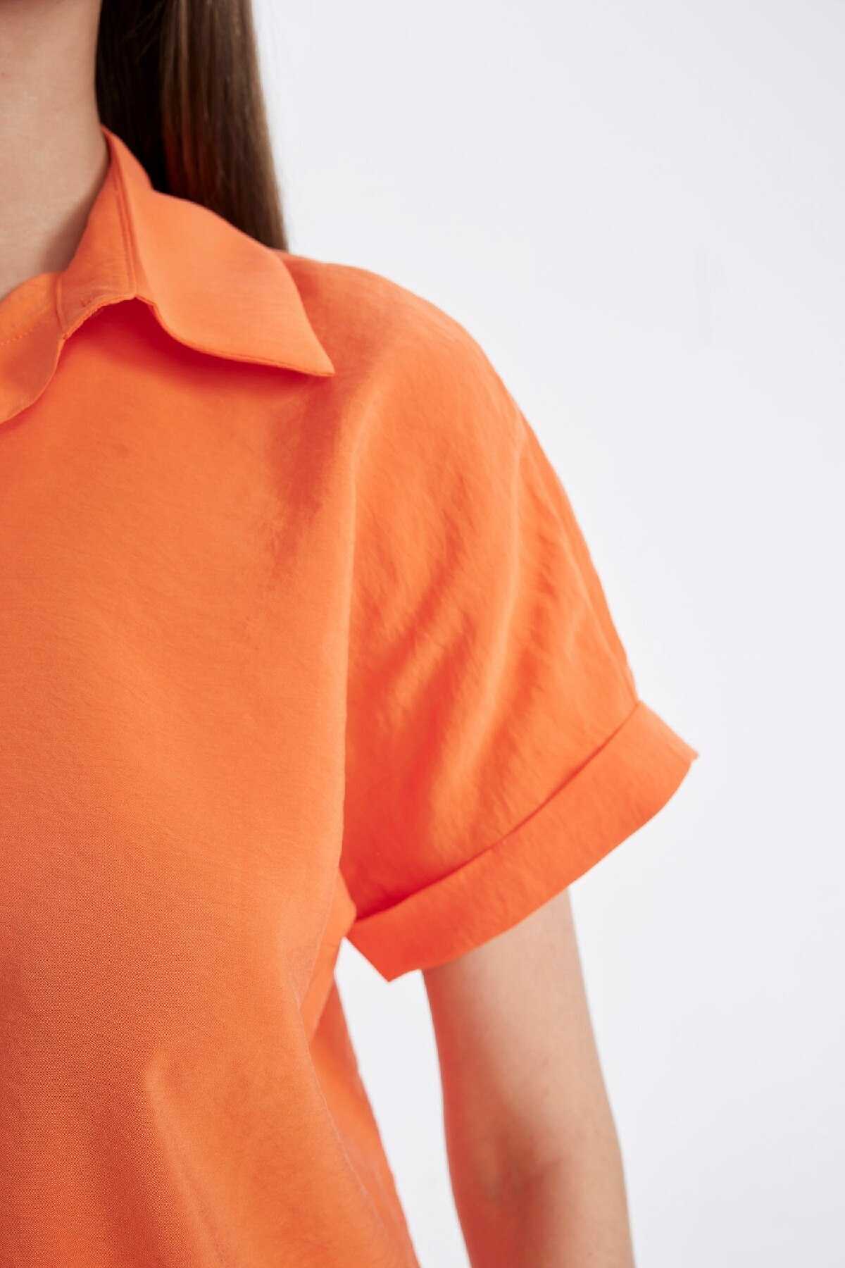 پیراهن آستین کوتاه سایز Fit D3068x24sm