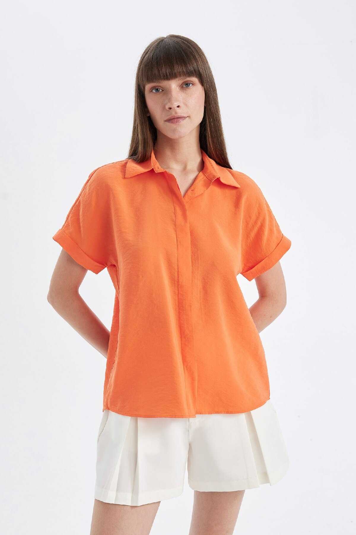 پیراهن آستین کوتاه سایز Fit D3068x24sm