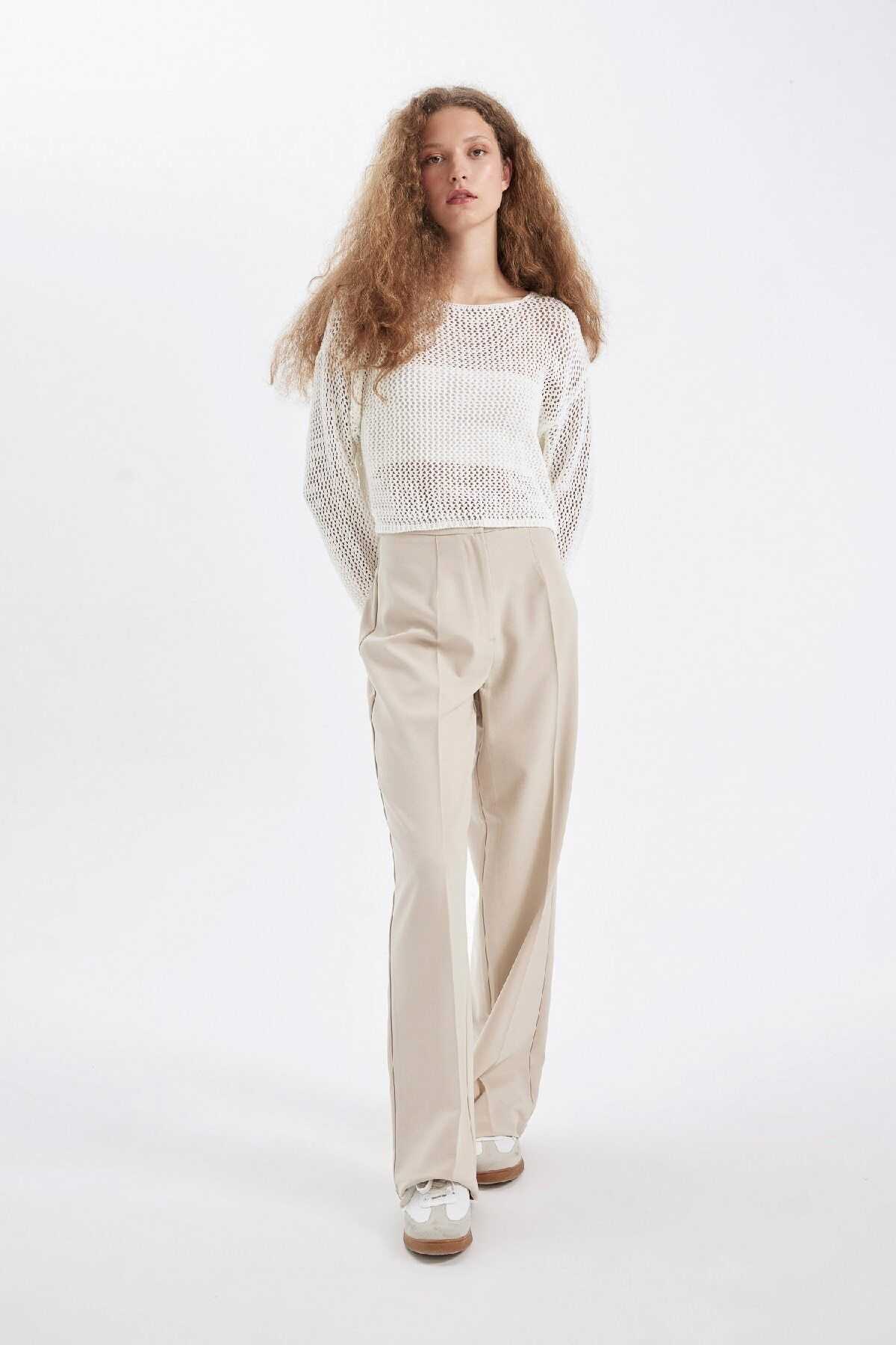 شلوار گشاد با قد استاندارد