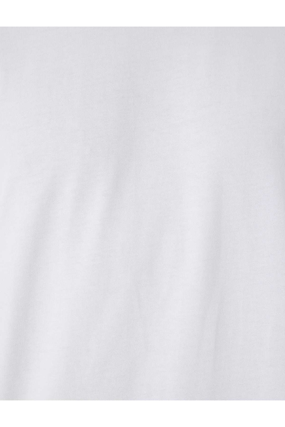 تیشرت پایه یقه خدمه آستین کوتاه نخی