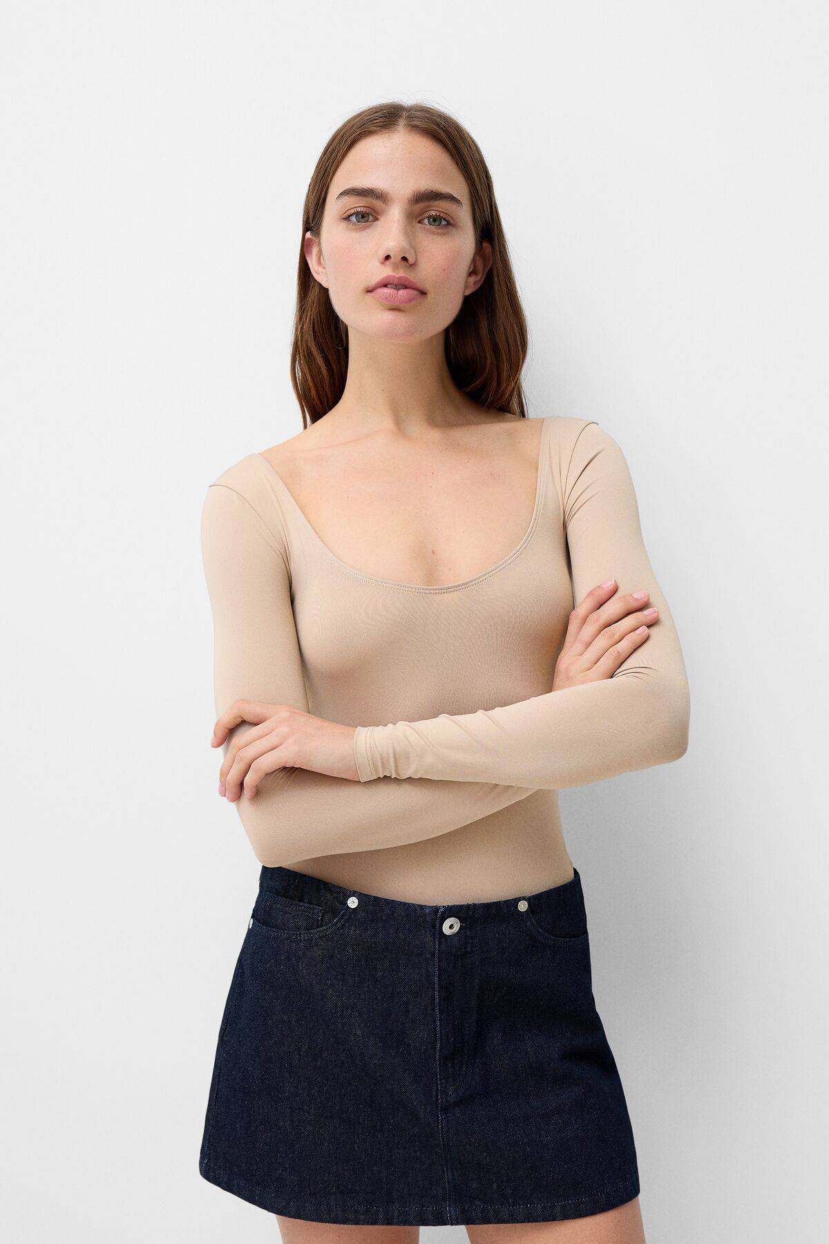 کت و شلوار یقه گشاد آستین بلند