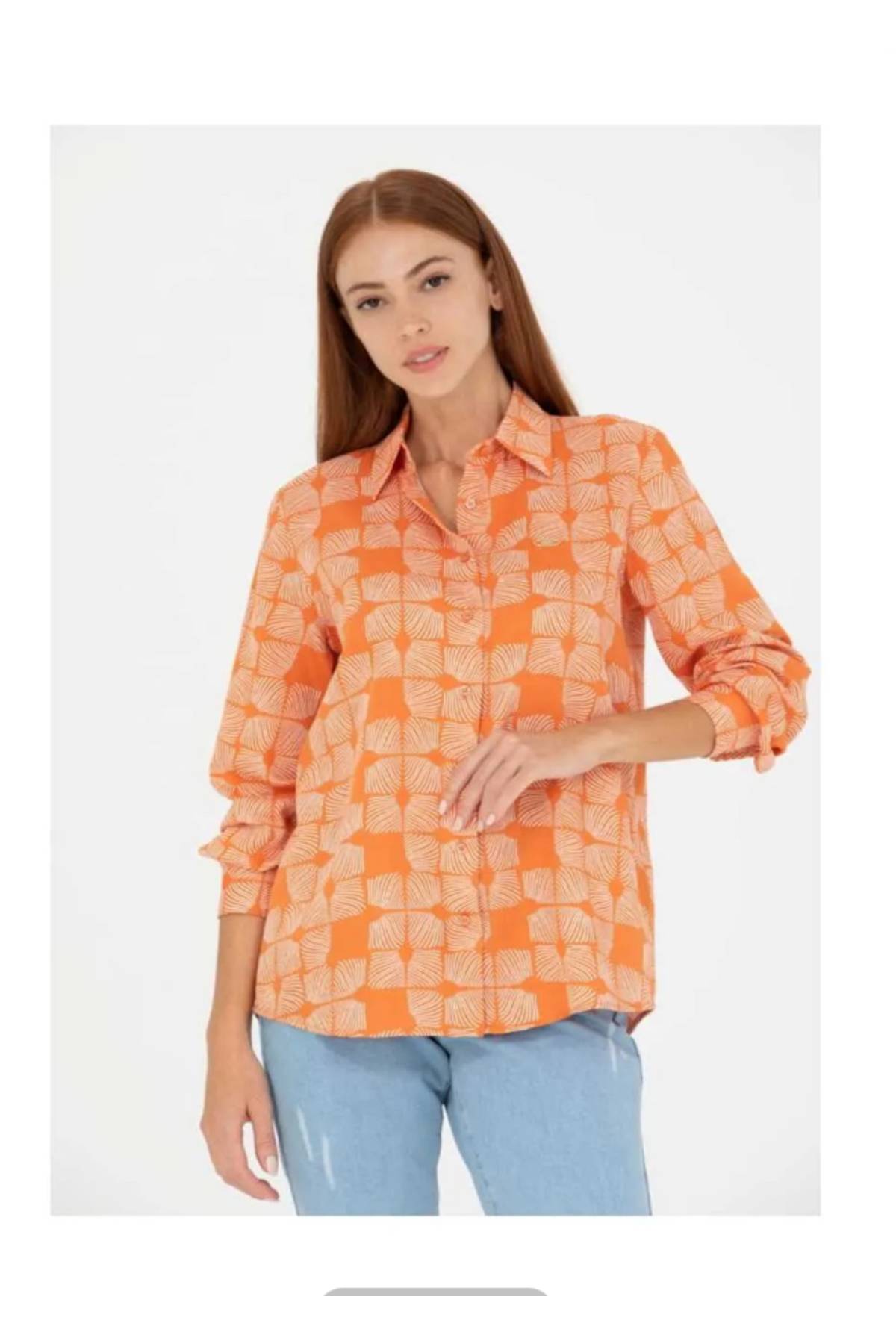 پیراهن آستین بلند ساکس زنانه