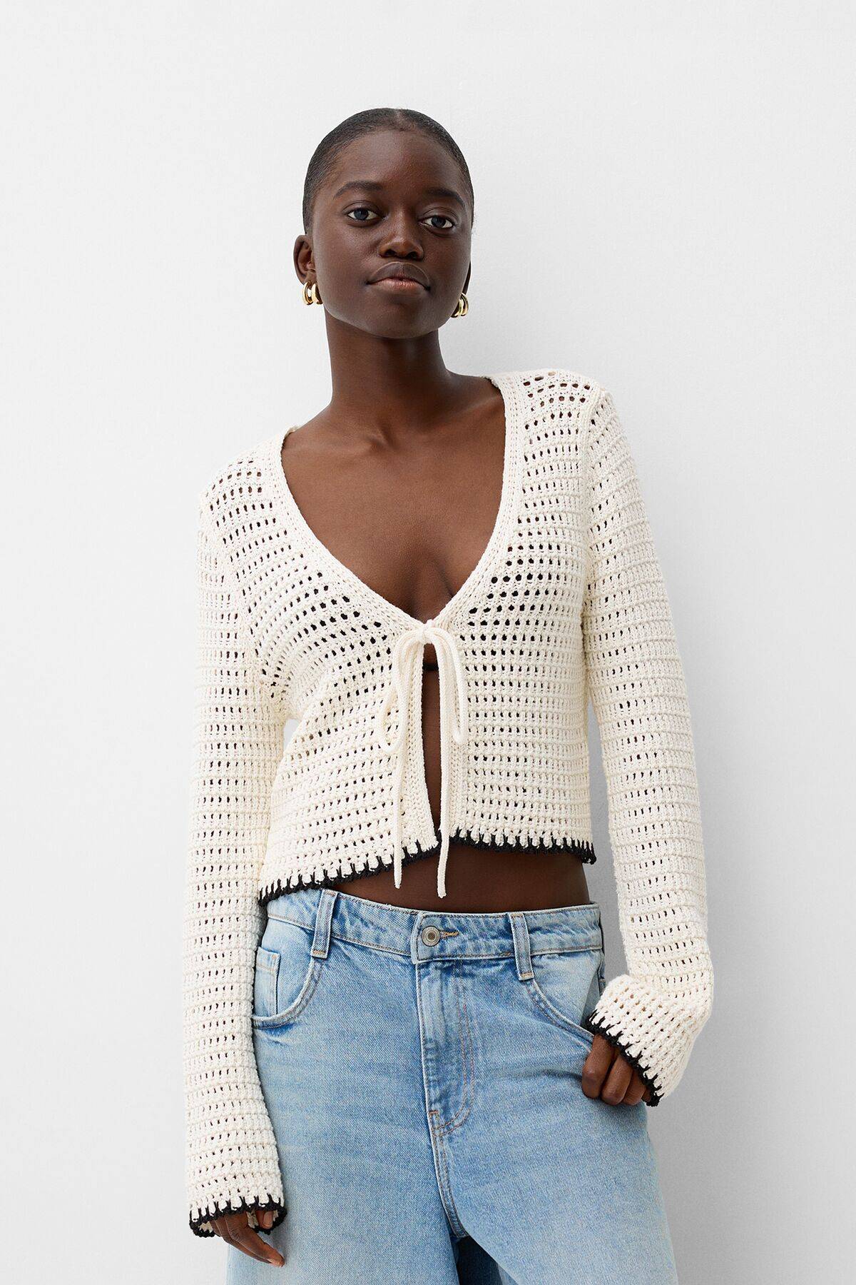 ژاکت بافتنی روستیک