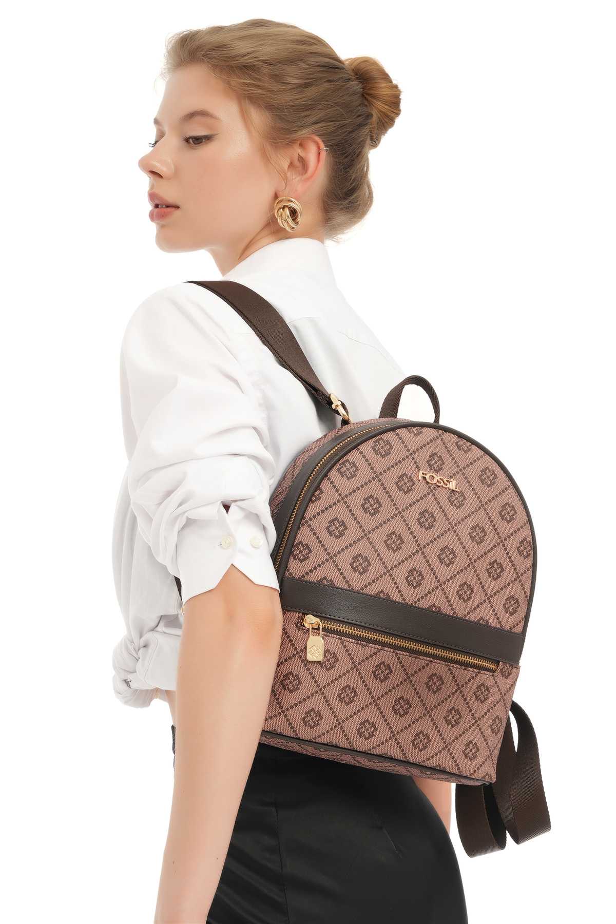 کوله پشتی زنان قهوه 05FM24K1101