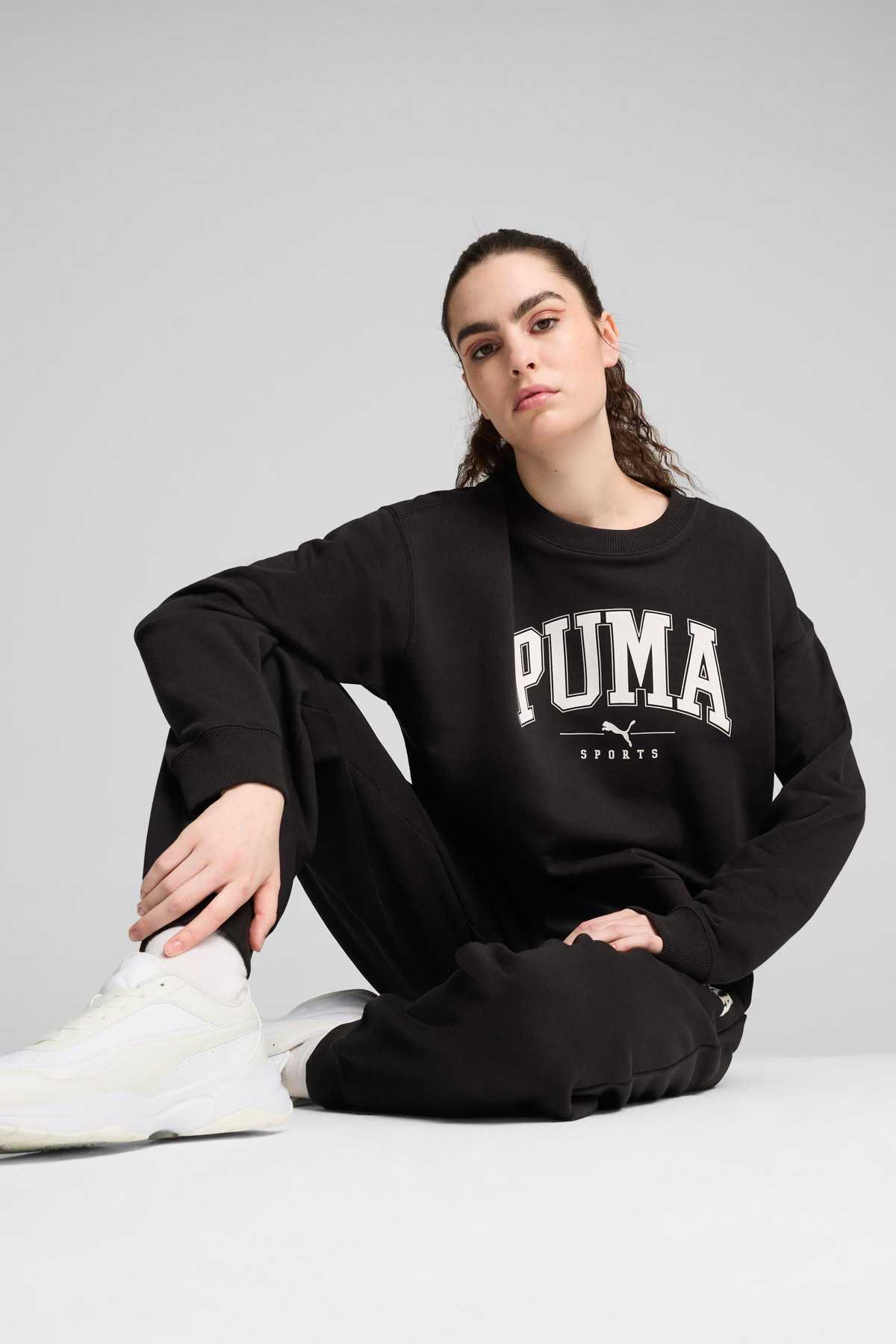 سویشرت زنانه صورتی SQUAD Crew TR