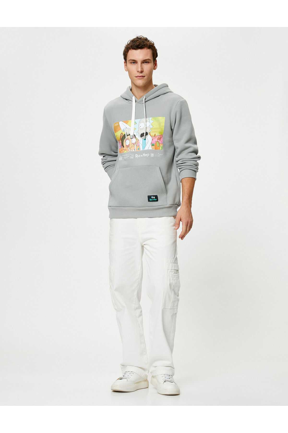 ریک و مورتی هودی کانگورو جیبی مجوز چاپ شده است