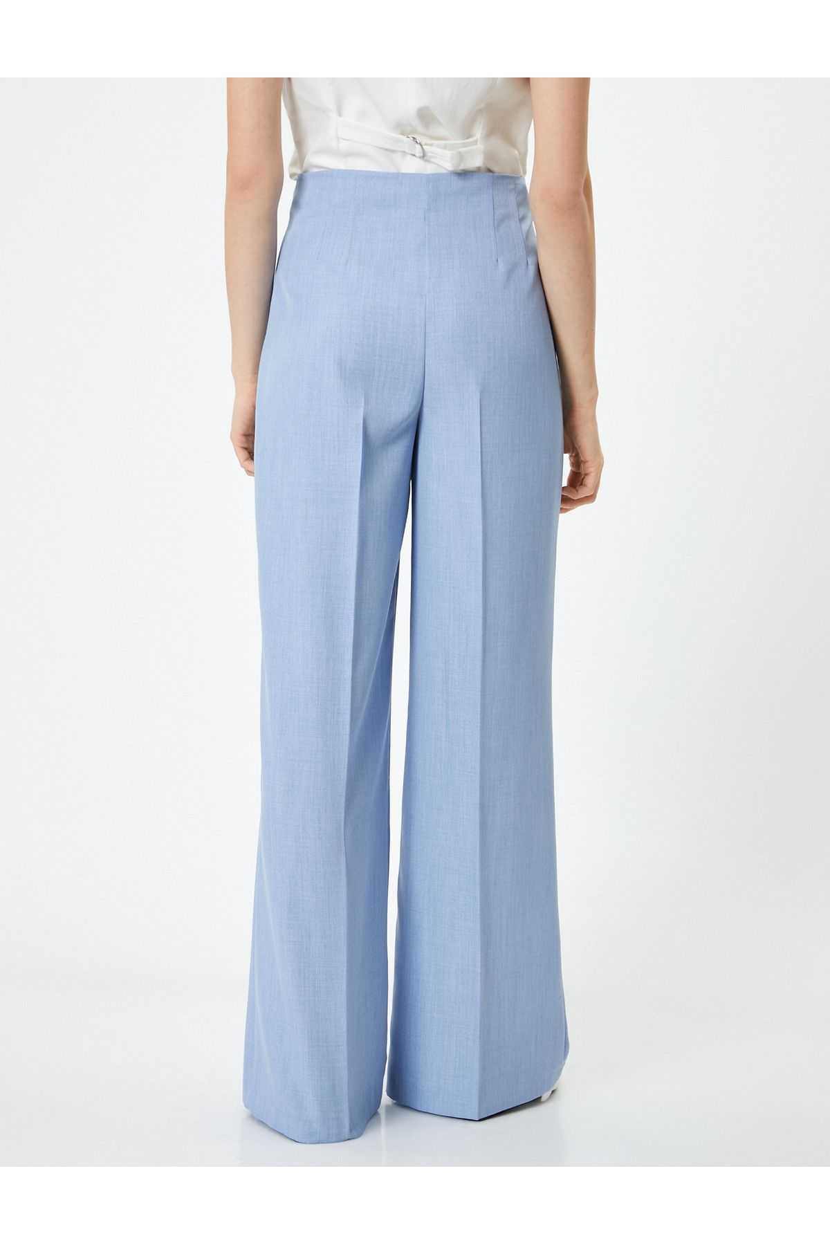 شلوار گشاد Palazzo کمر بلند