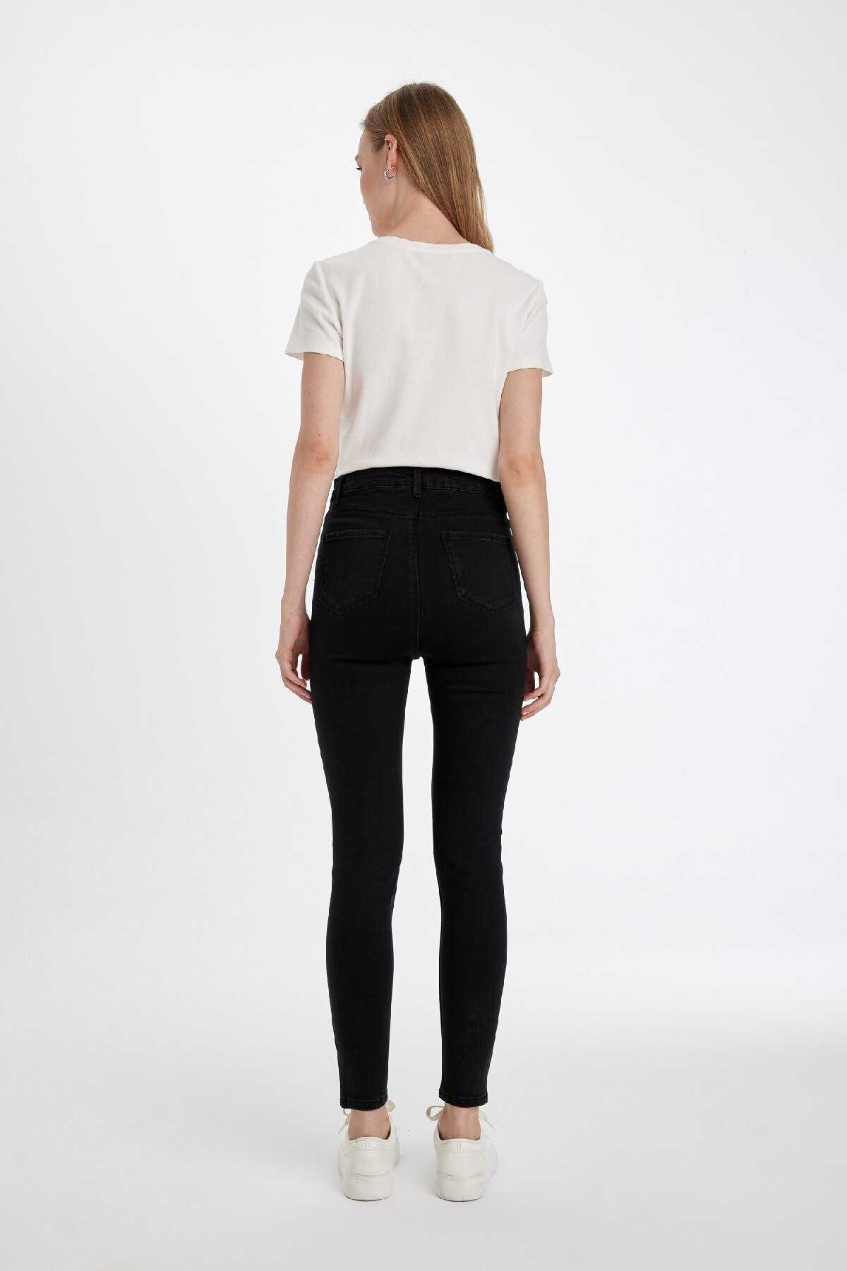 شلوار جین ساق بلند C8545ax24wn