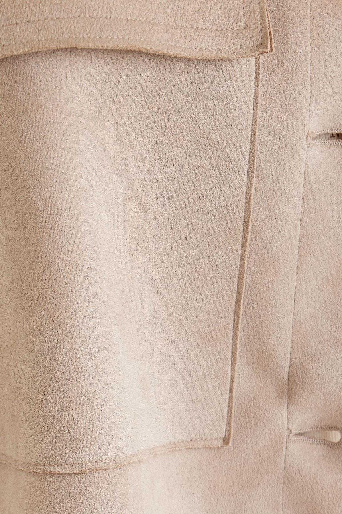 کت زنانه قهوه ای روشن