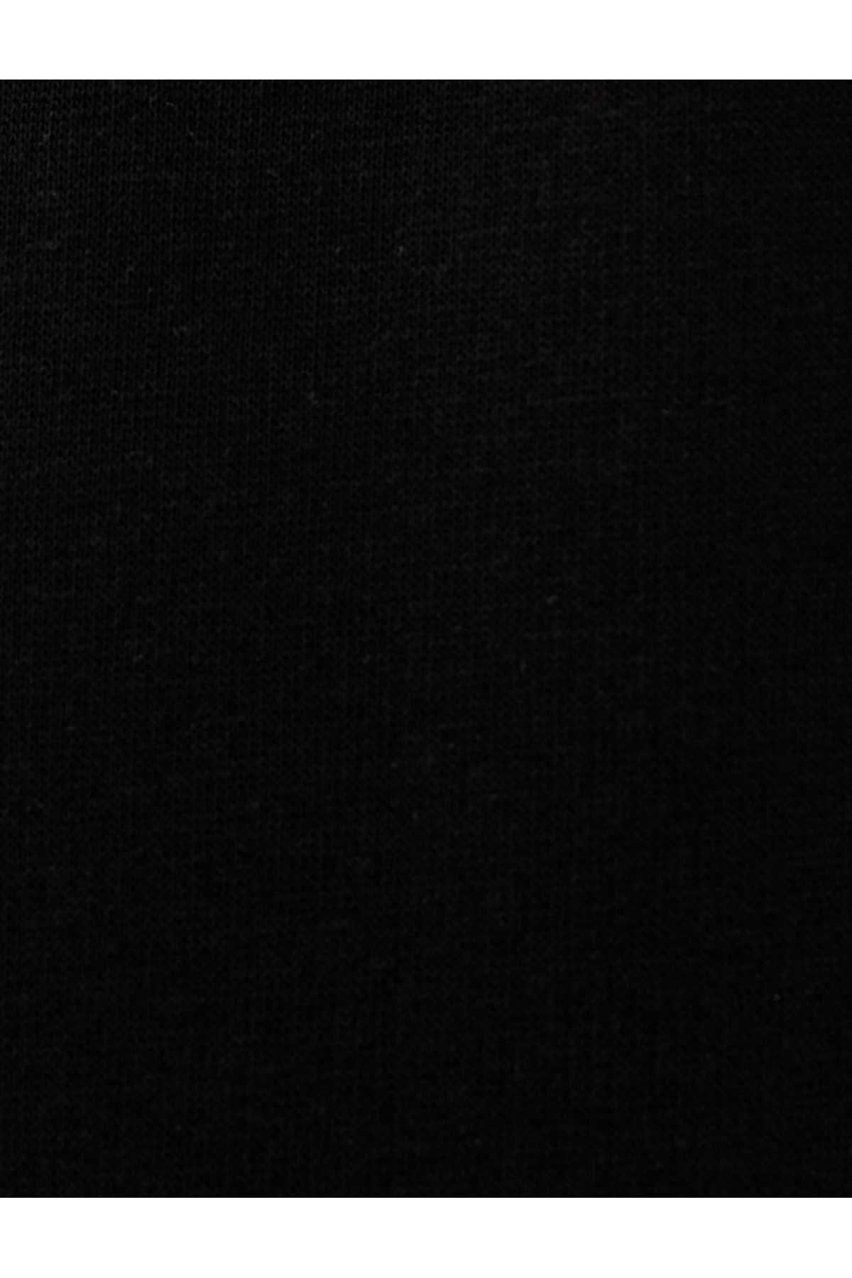 تیشرت با شعار چاپ شده با یقه خدمه آستین کوتاه ترکیب پنبه ای