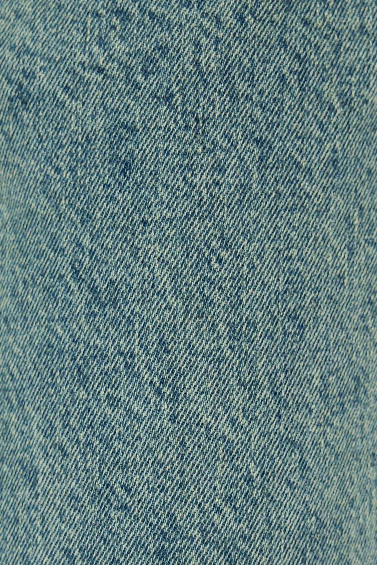 شلوار جین زنانه نیلی متوسط