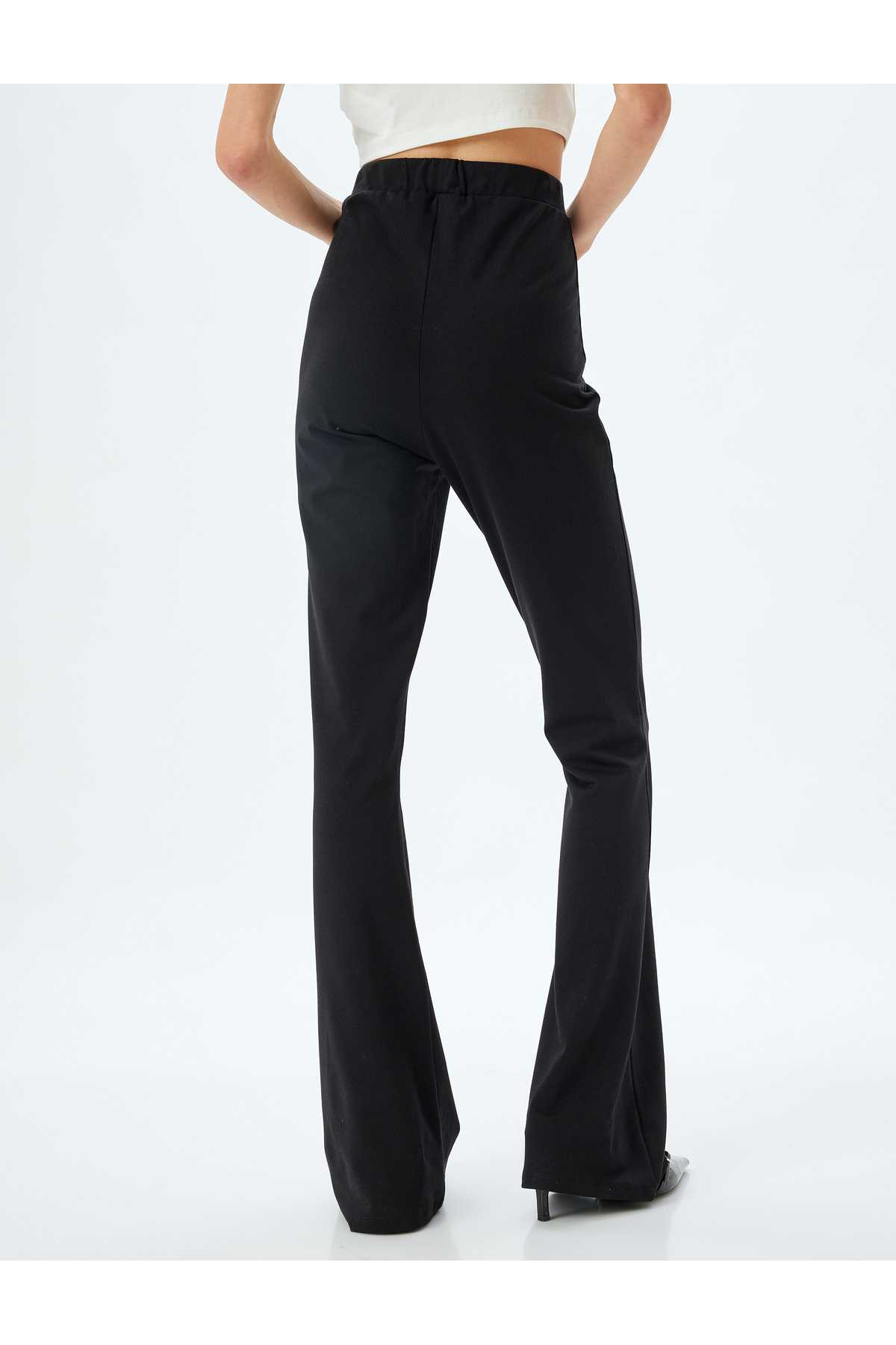 Flare Leg Tracksuit Pants Slim Fit Standard Standard