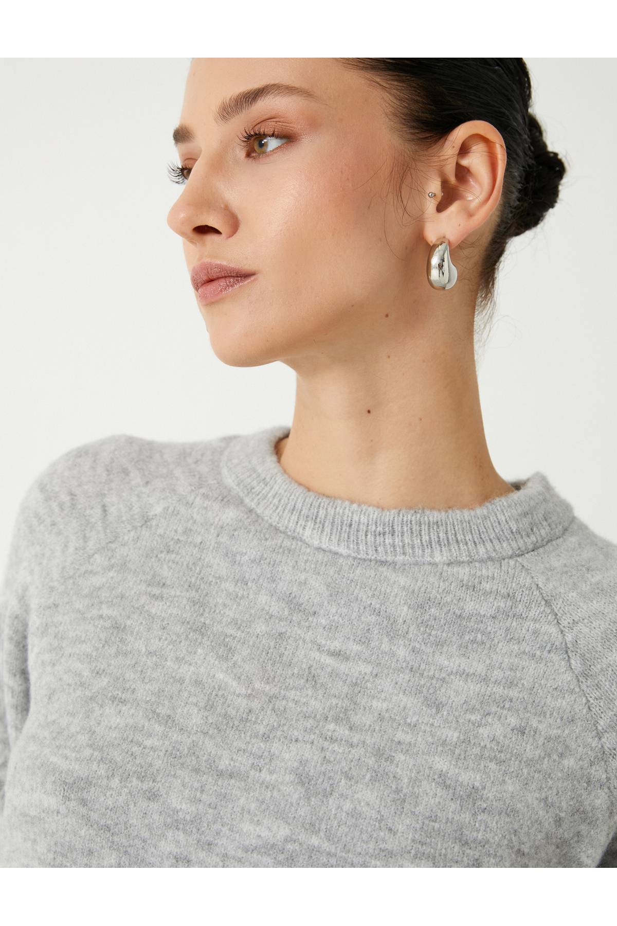 ژاکت بافتنی پایه آستین بلند بافت نرم