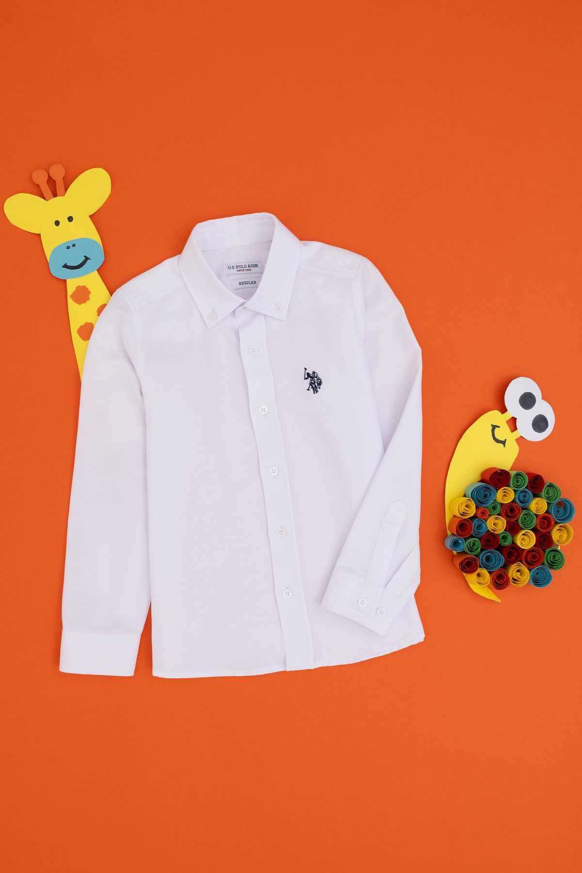 پیراهن پایه آستین بلند مشکی پسرانه 50297377-VR046