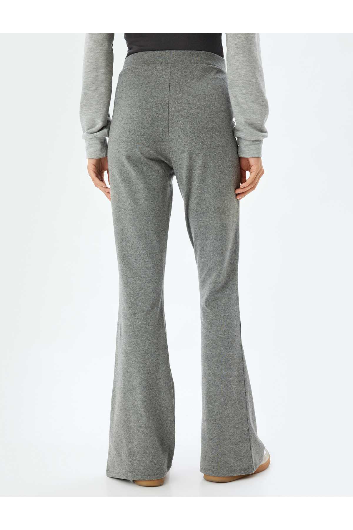 Flare Leg Tracksuit Pants Slim Fit Standard Standard