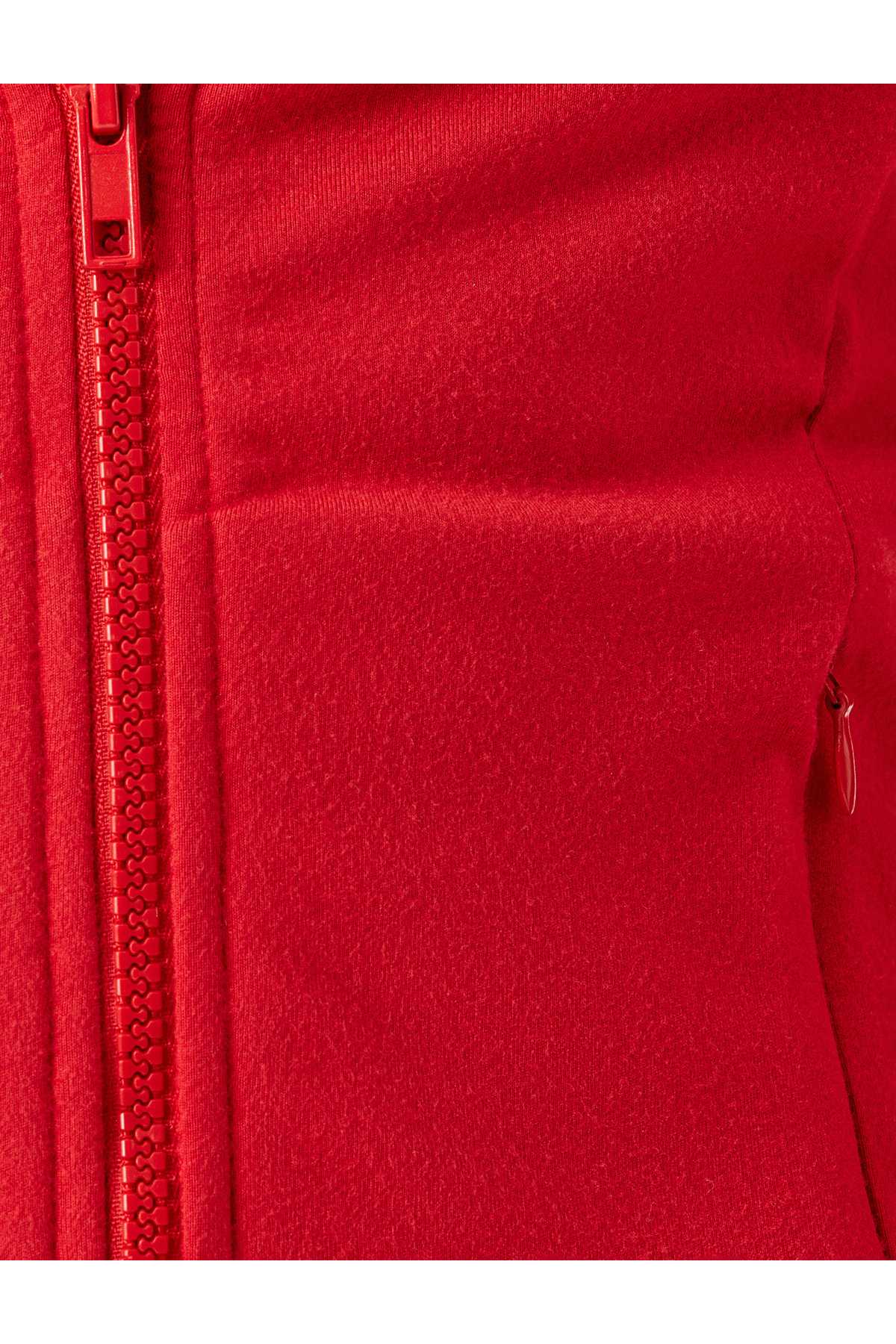 سویشرت پشمی زیپ دار یقه بلند با جیب باریک