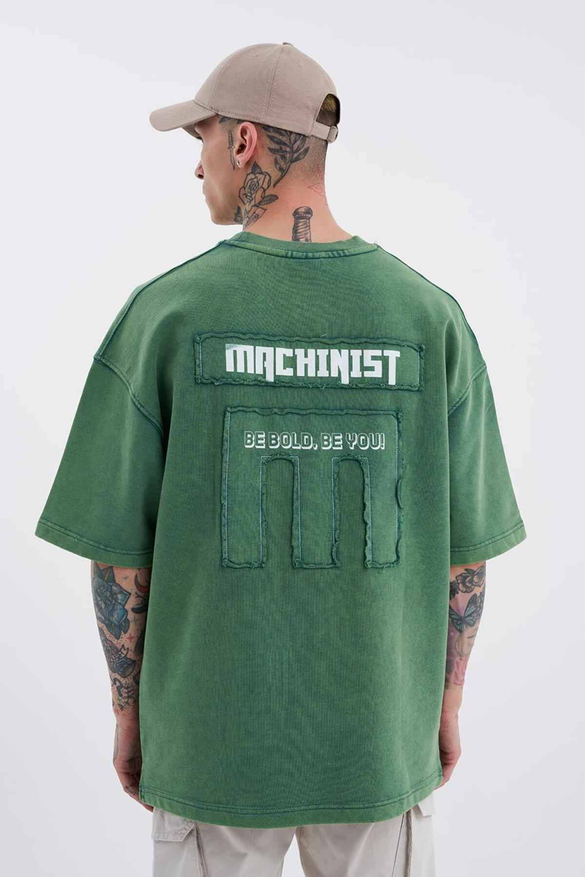 تیشرت ابری نیلی سایز بزرگ مردانه Be Bold Be You قابل شستشو