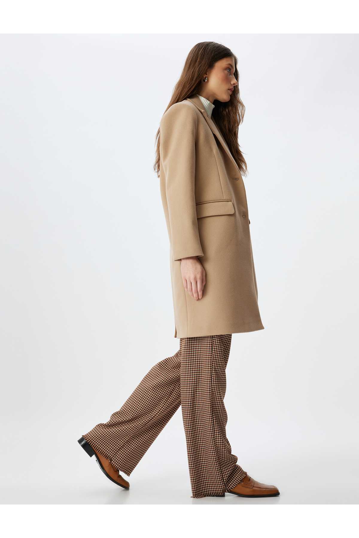 مانتو زنانه بژ