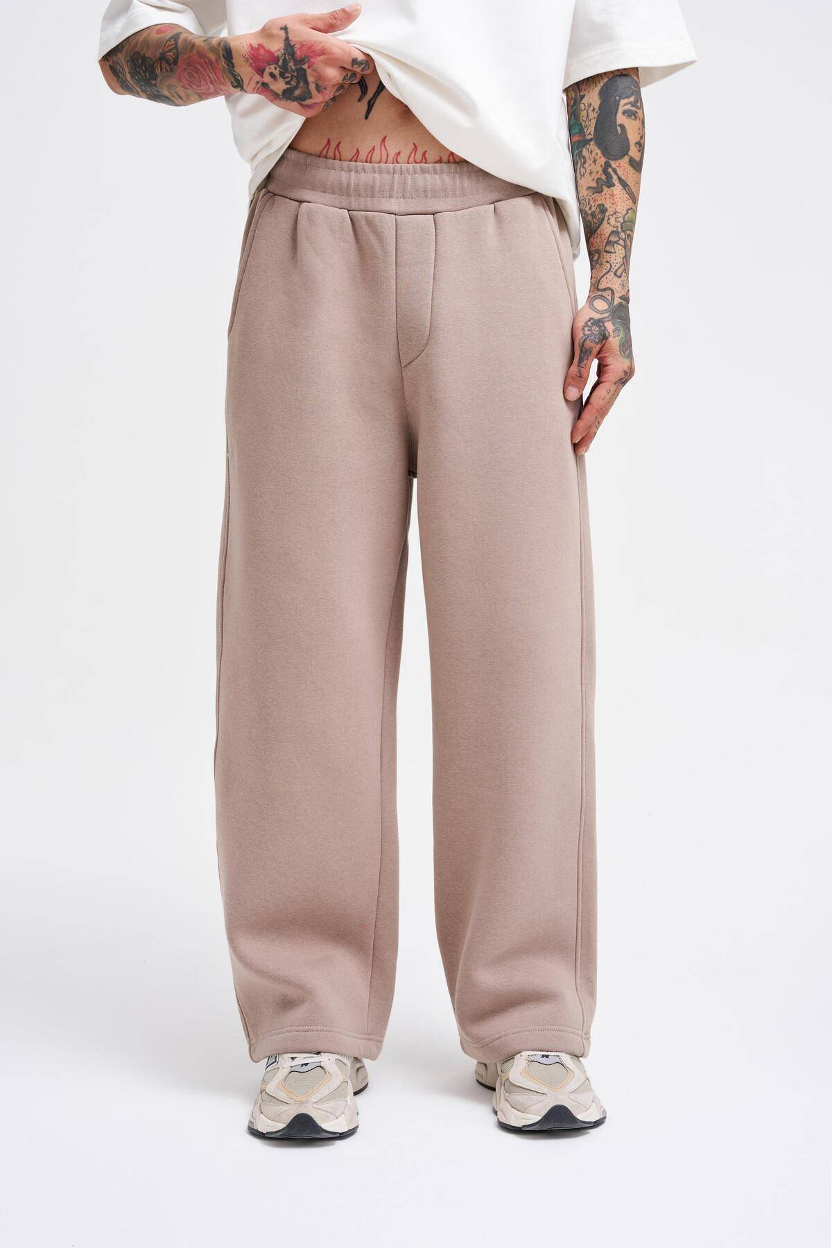 شلوار گرمکن مردانه گشاد قرمز