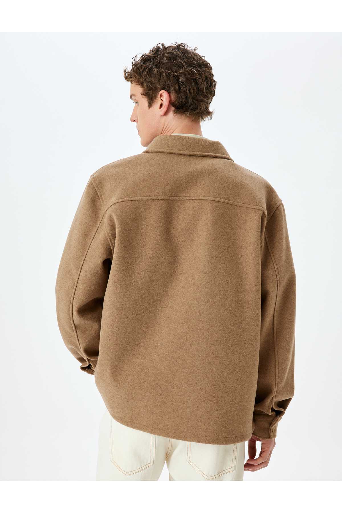 پیراهن آستین بلند ویسکوز ترکیبی