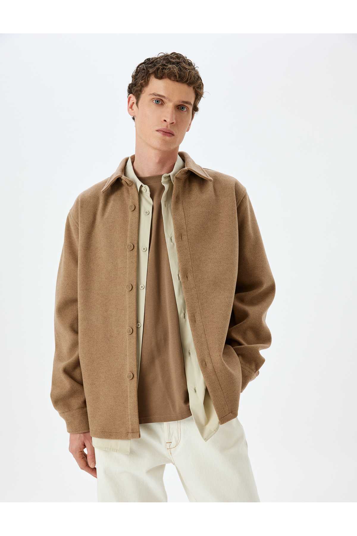 پیراهن آستین بلند ویسکوز ترکیبی