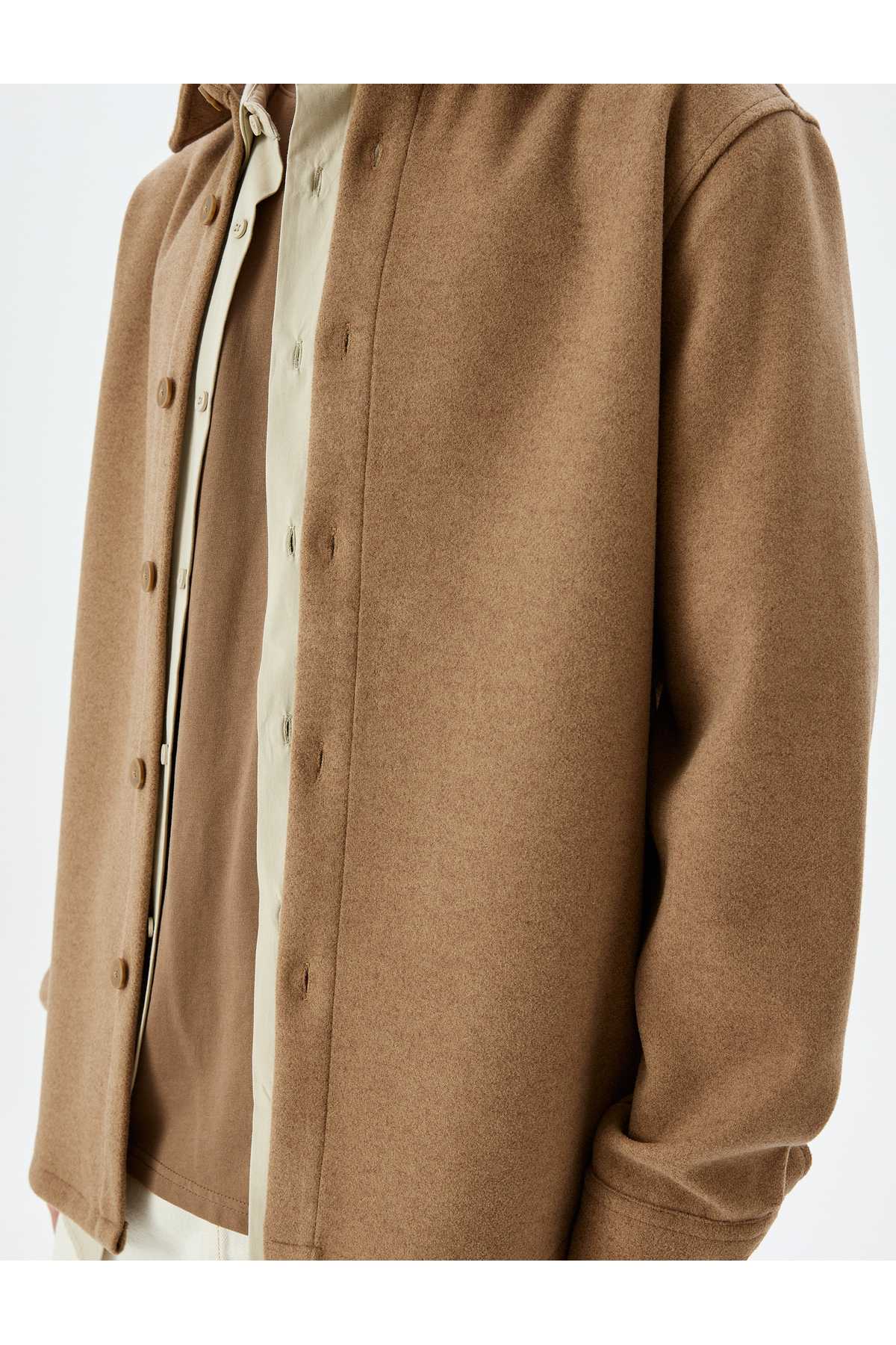 پیراهن آستین بلند ویسکوز ترکیبی