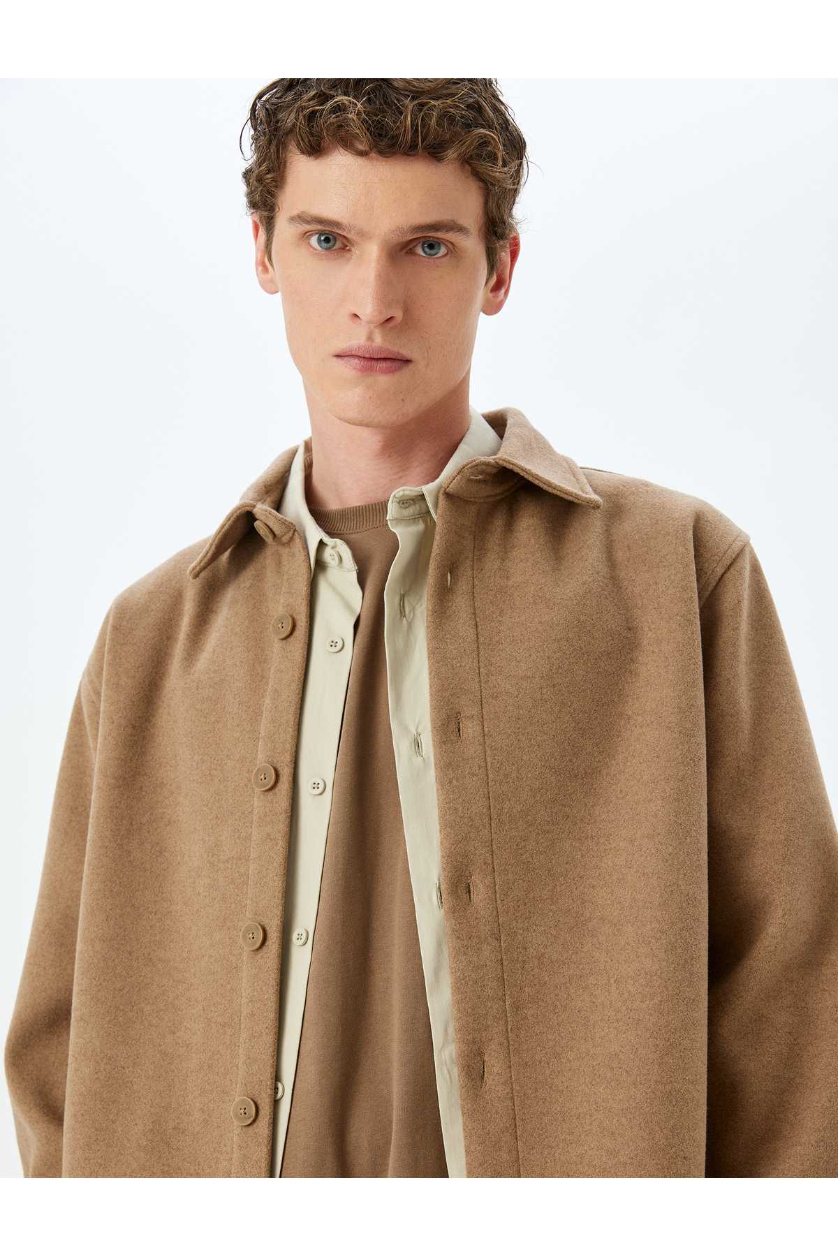 پیراهن آستین بلند ویسکوز ترکیبی