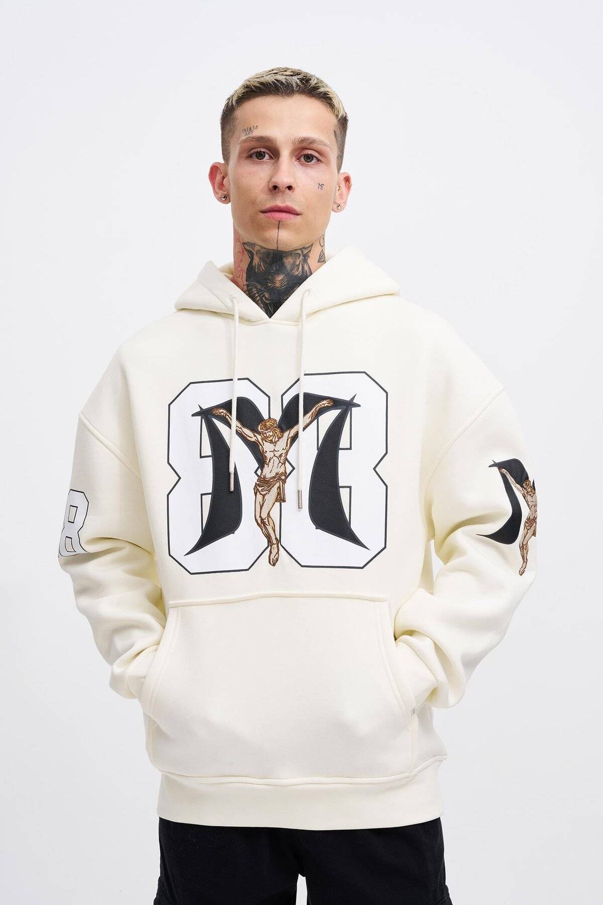 سویشرت مردانه 88 عیسی چاپ سایز بزرگ اکرو