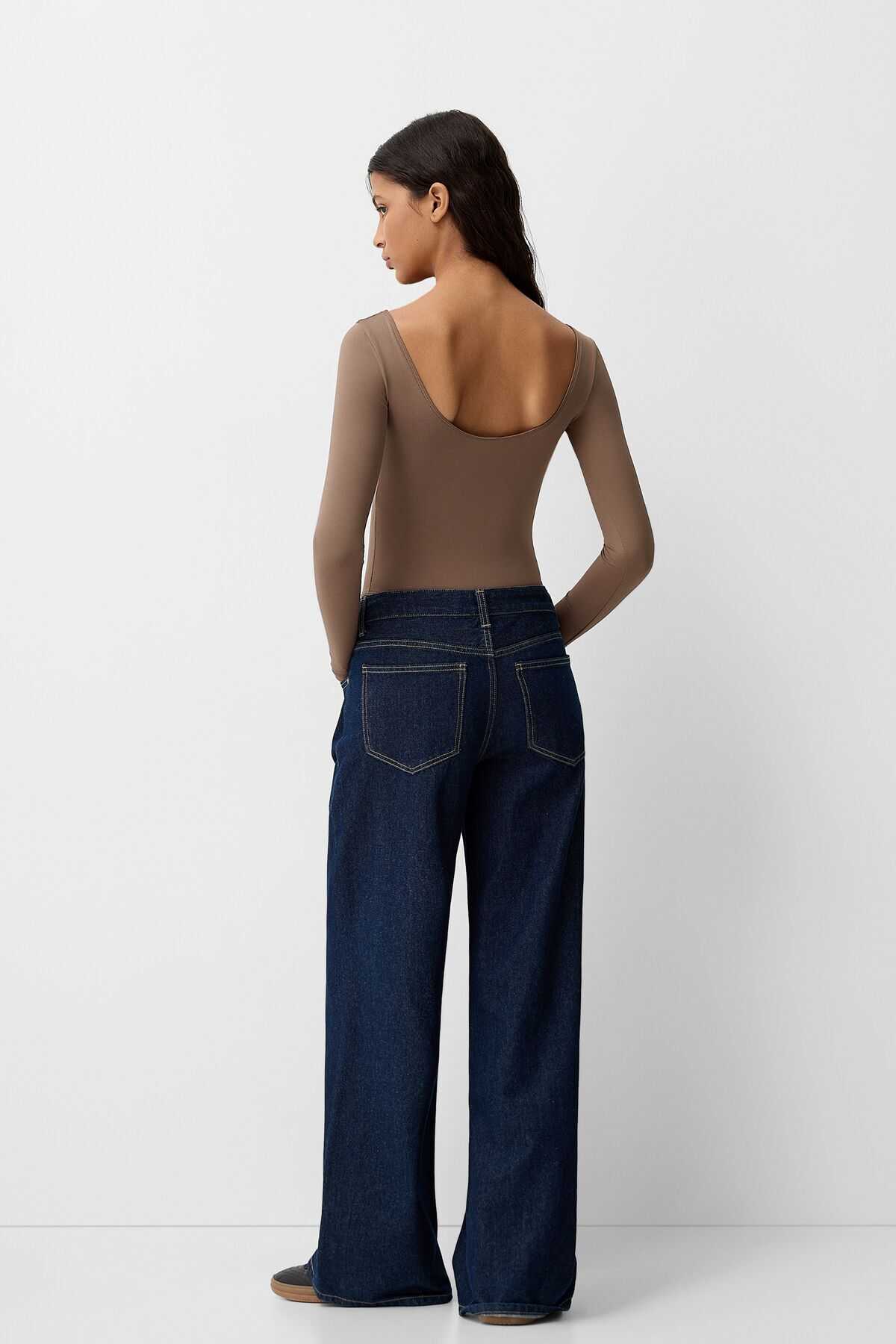 کت و شلوار یقه گشاد آستین بلند