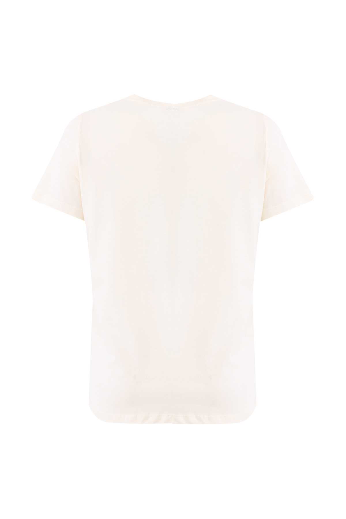 تیشرت آستین کوتاه زنانه صورتی