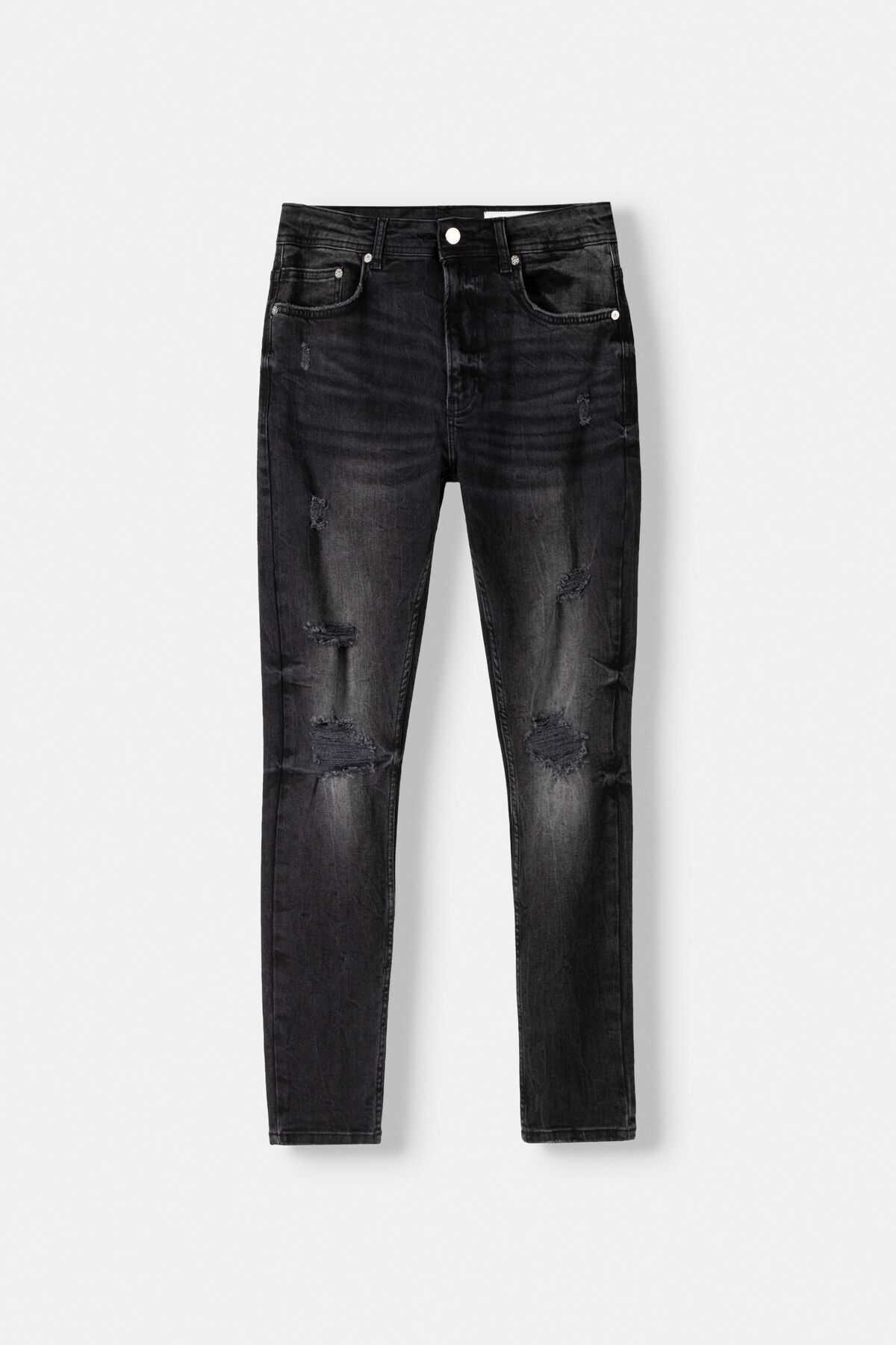 شلوار جین فوق العاده لاغر پریشان