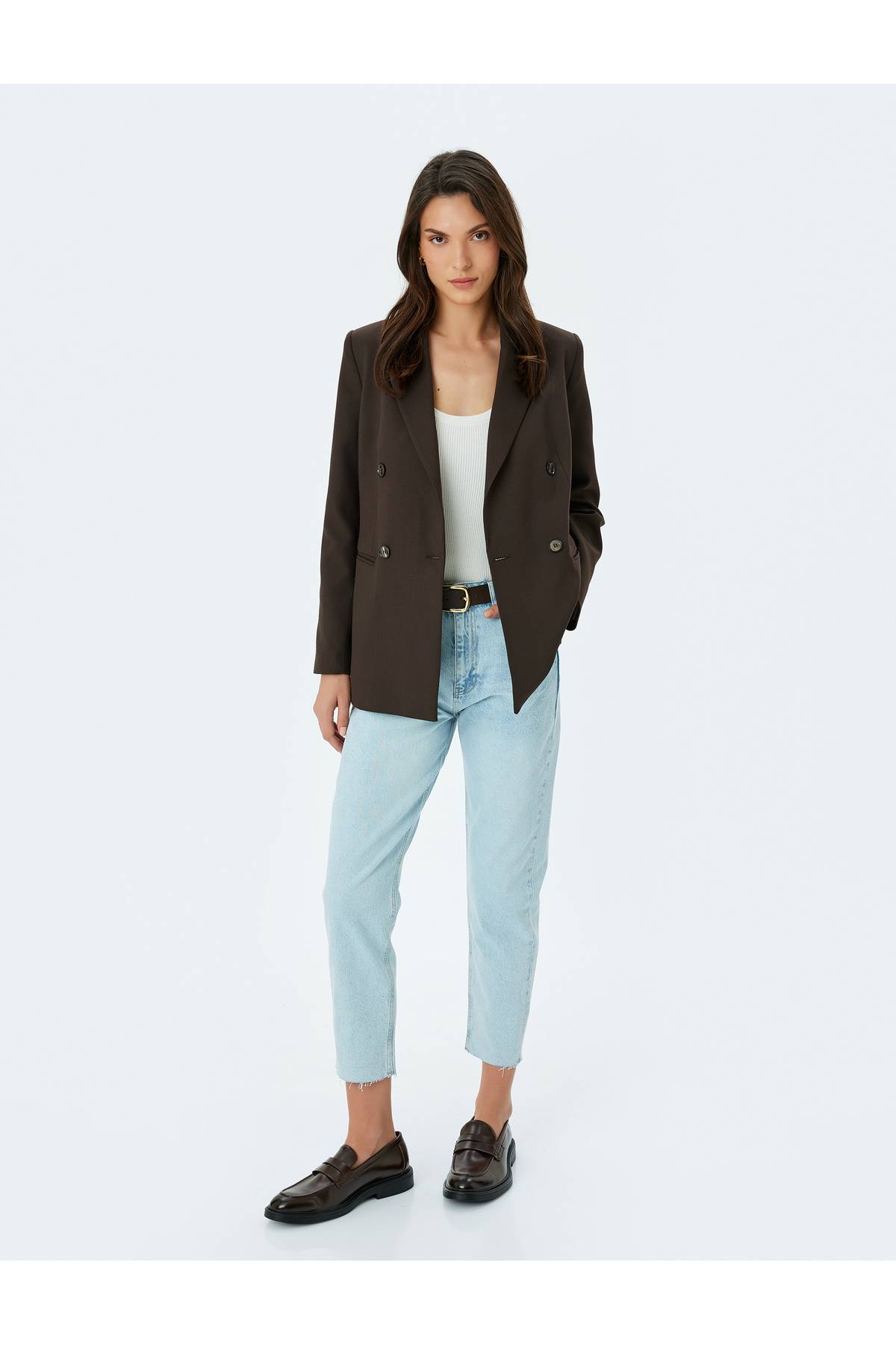 شلوار جین زن 5SAL40046MD OPEN OIGO