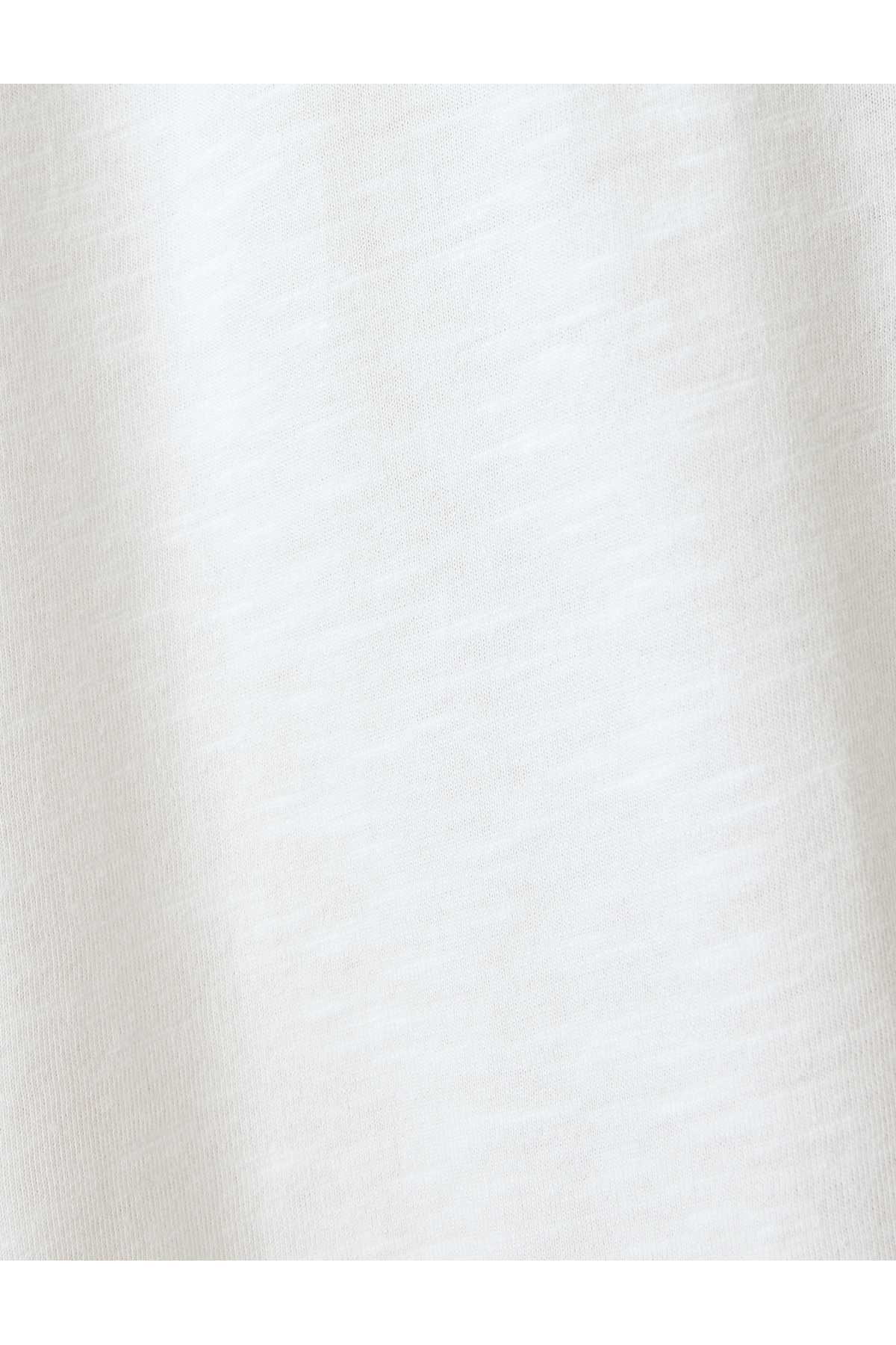 پنبه یقه دوچرخه آستین کوتاه چاپ شده T -Shirt