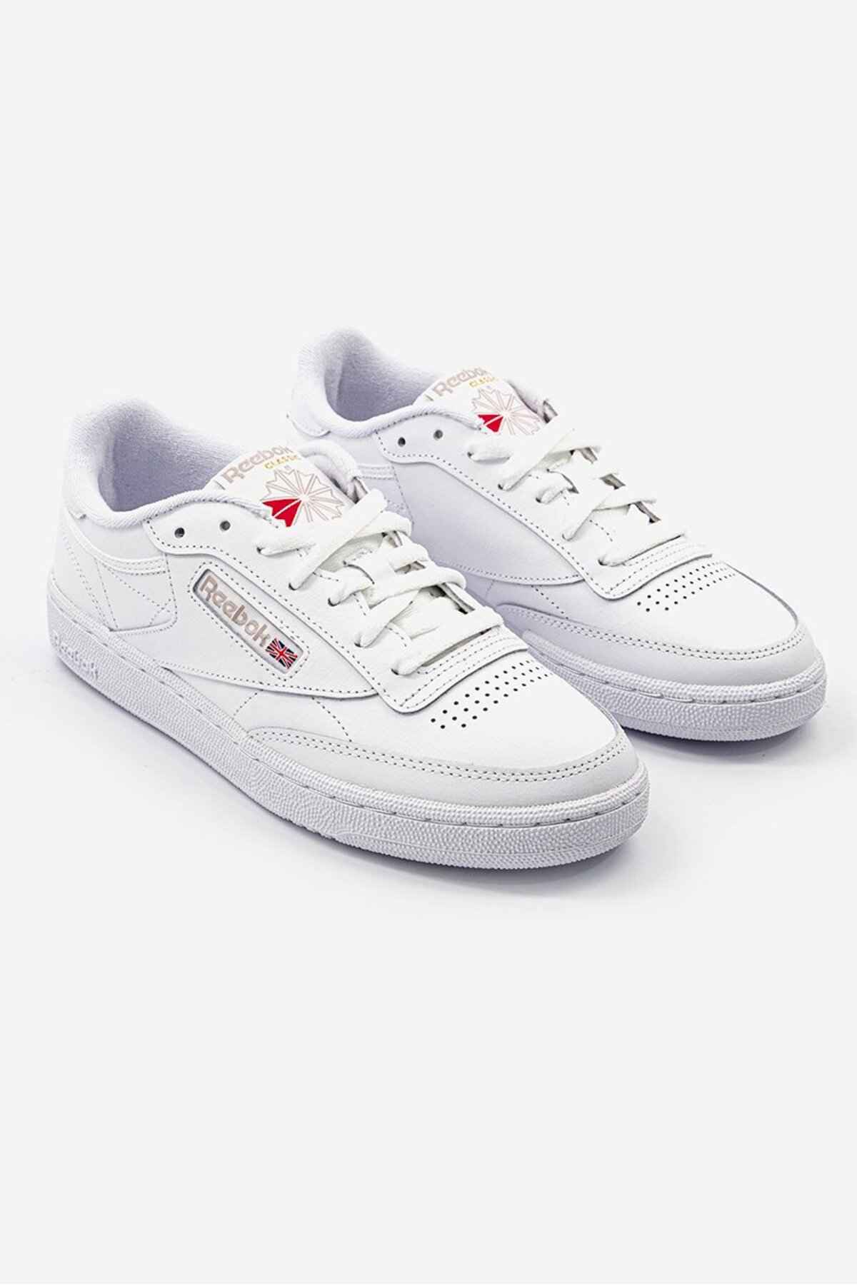 کفش کتانی سفید زنانه Club C 85