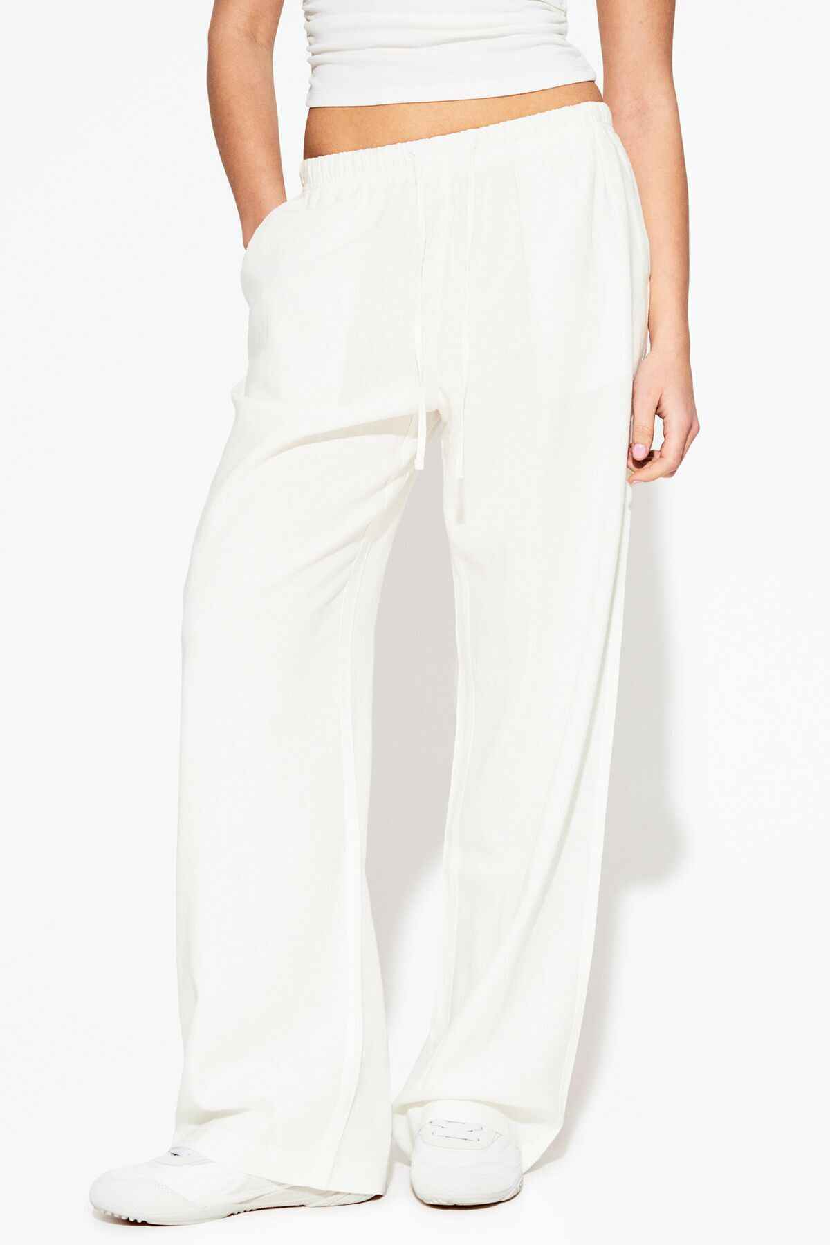 شلوار لاستیکی مخلوط و کمر