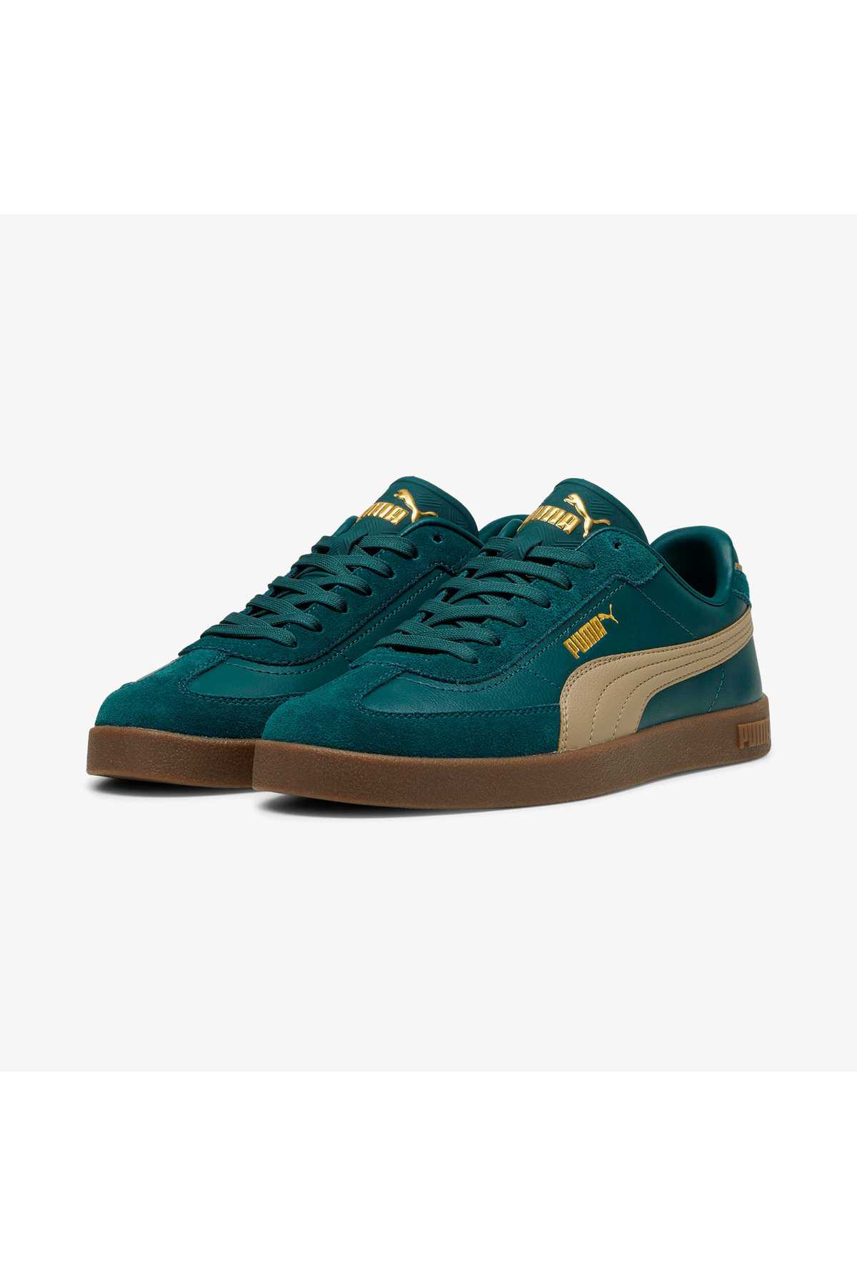 Club II Era-Espresso Brown-Sand Dune-PUMA Gold