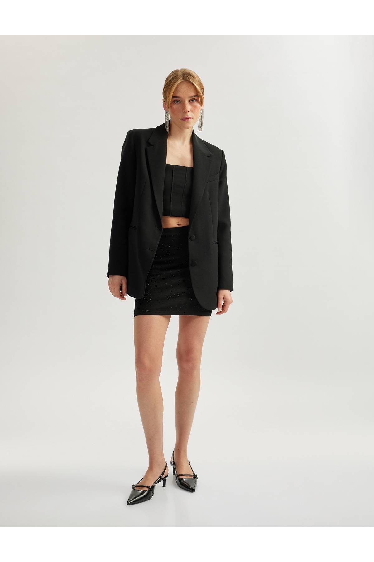 کمر بلند و باریک و باریک لباس مینی لباس مینی لباس شب