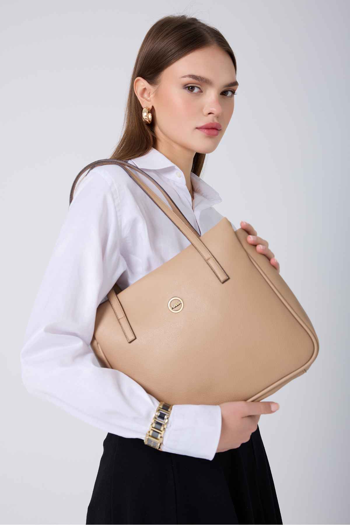 کیف دستی زن طلایی 05FO25Y5035