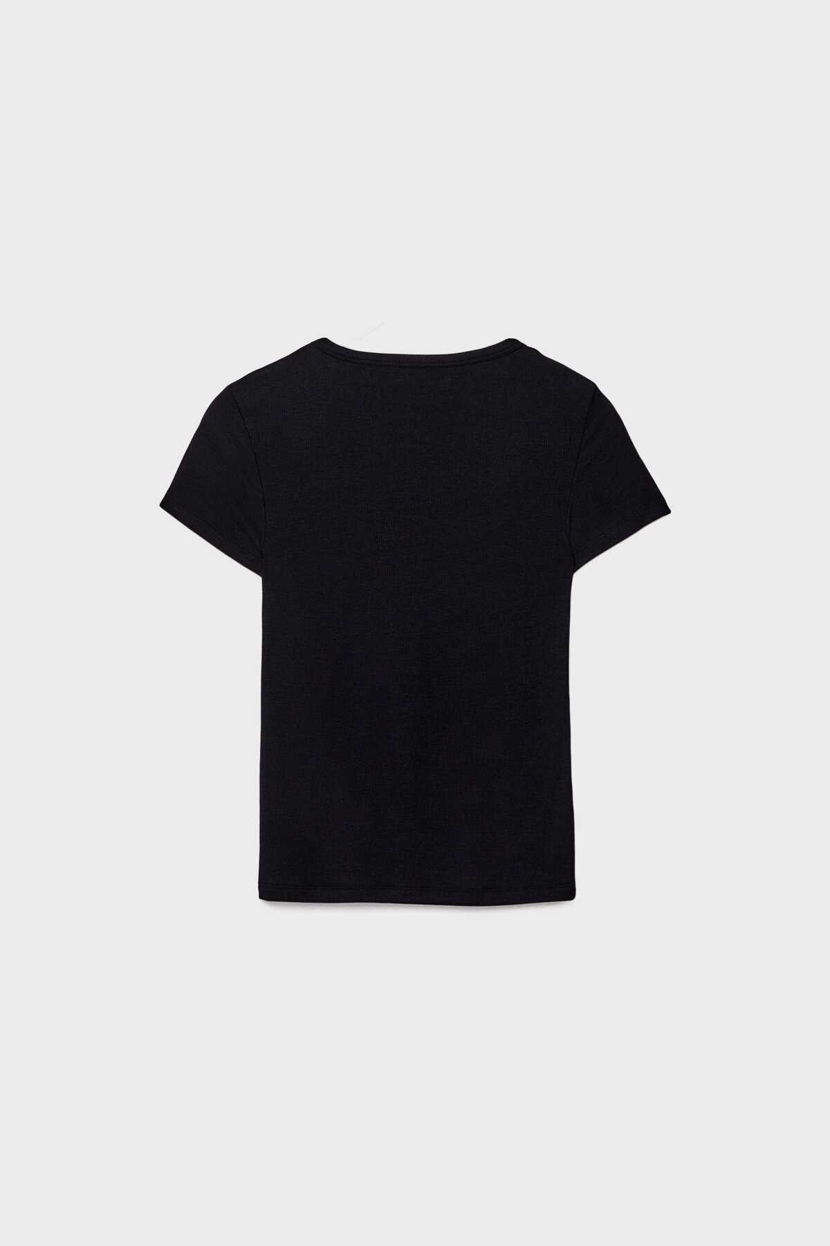 تیشرت آستین کوتاه آجدار