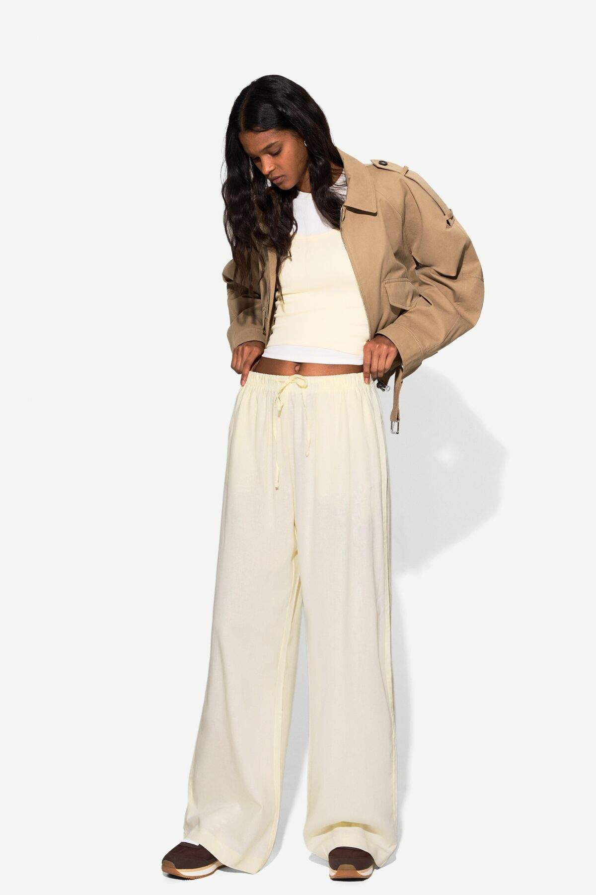 linen-mixed-and-waist-rubber-pants