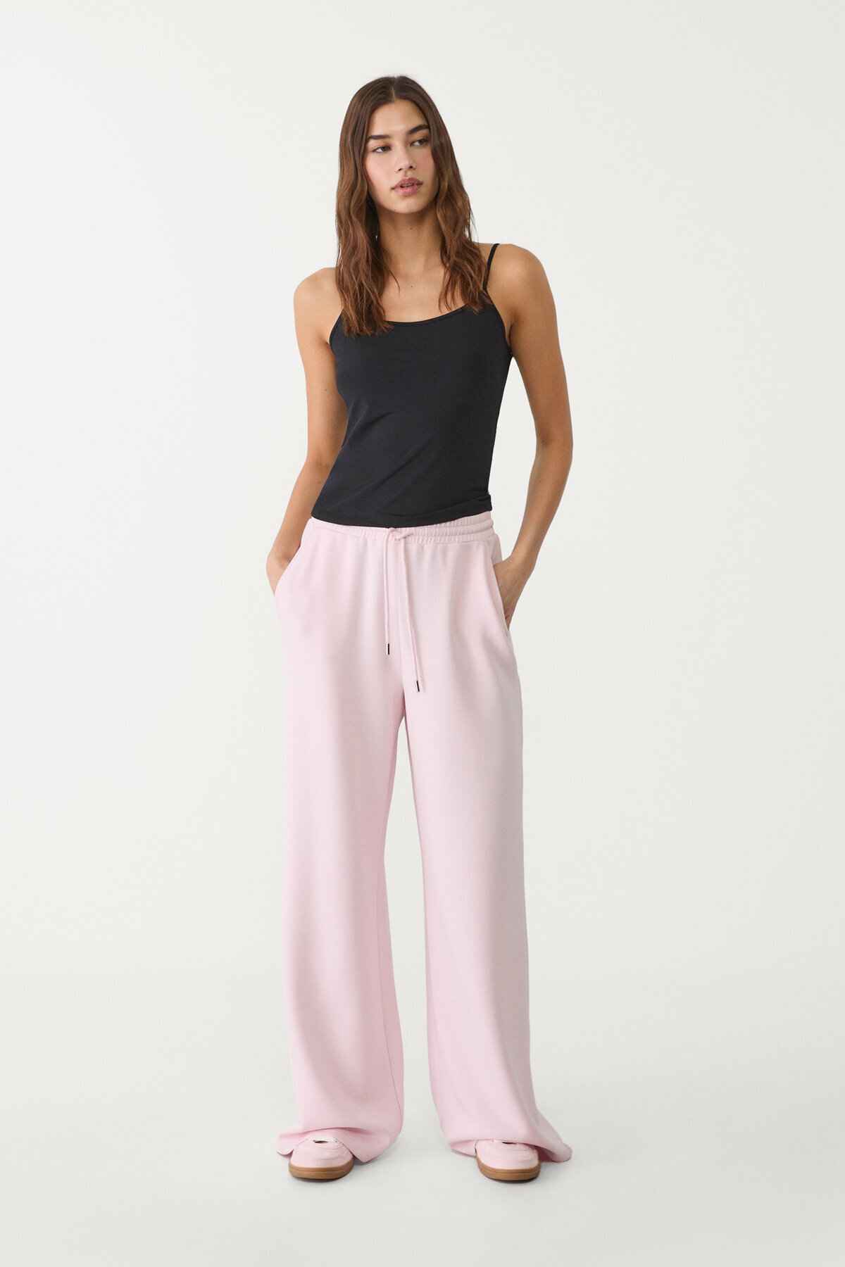 شلوار پالاززو با بافت نرم