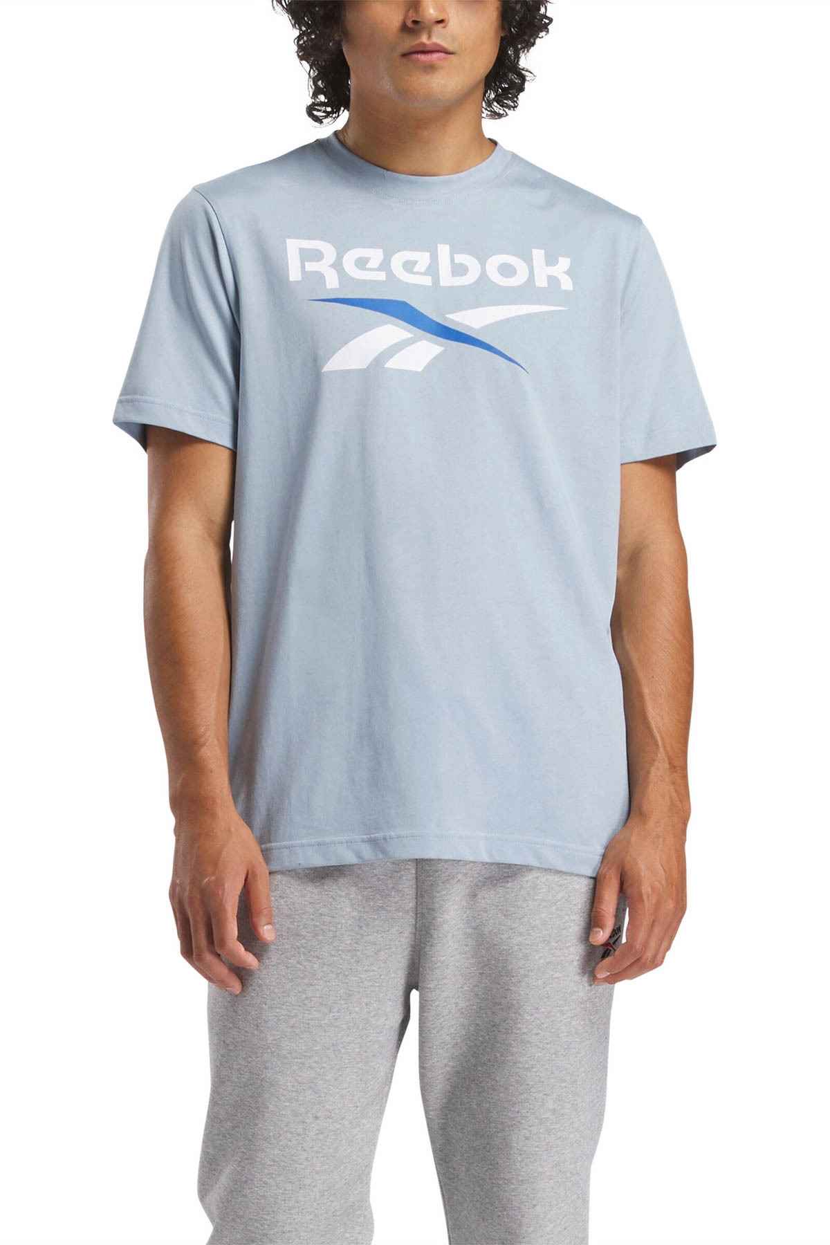 تیشرت آستین کوتاه مردانه نارنجی لوگو IDENTITY BIG