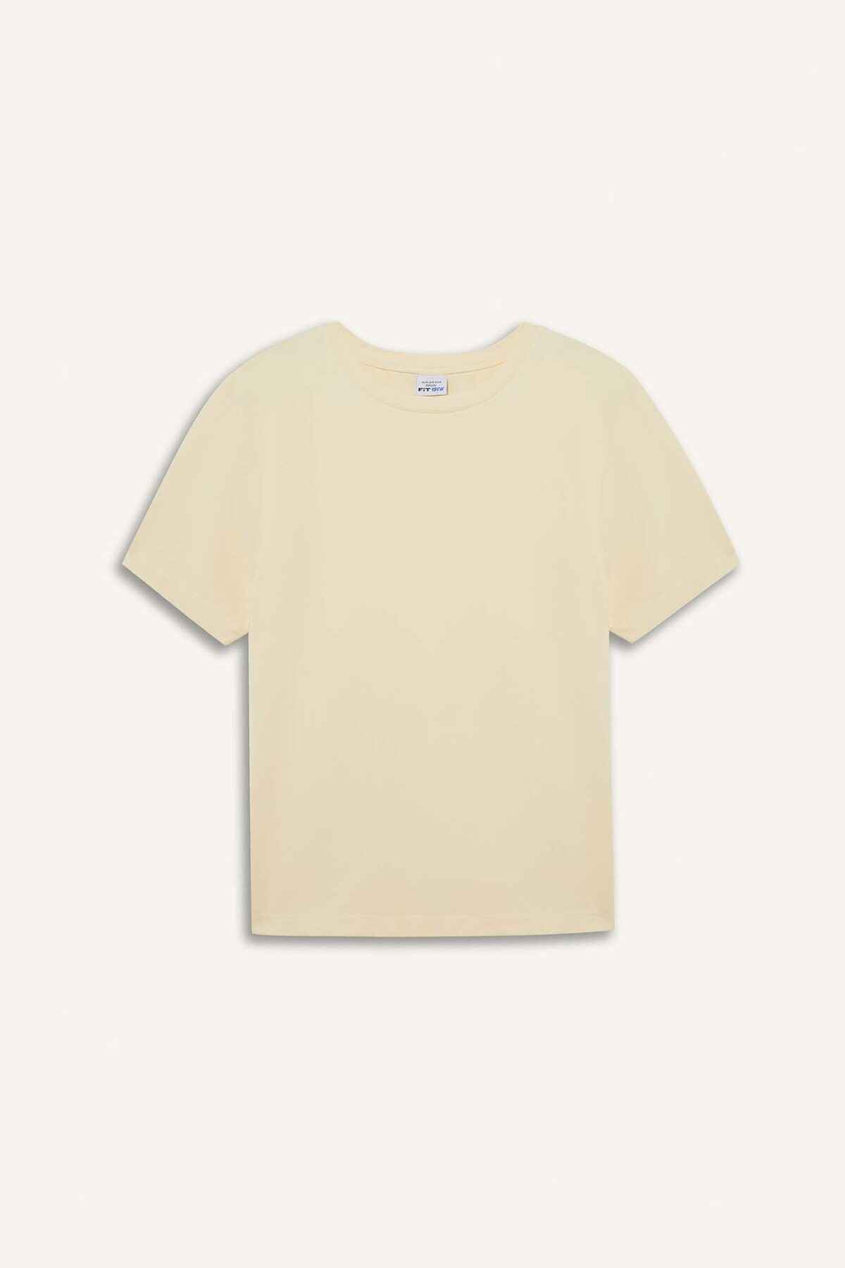 تیشرت آستین کوتاه اسپرت یقه اسپرت DeFactoFit استاندارد