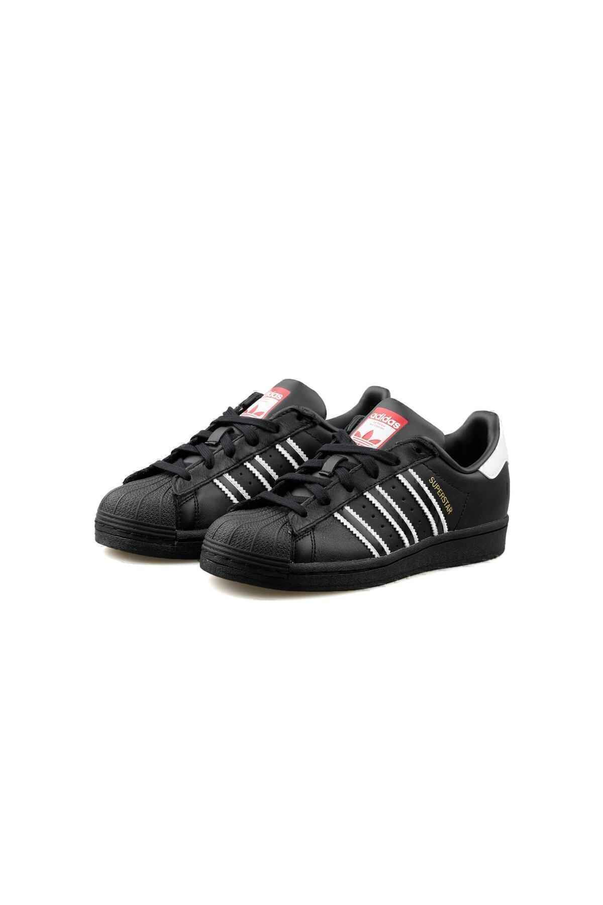 Superstar J Young Casual Shoes HQ9967 Black