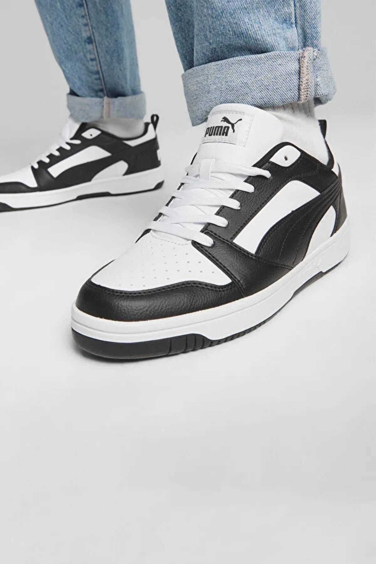 Rebound V6 Low Unisex Black Sneaker